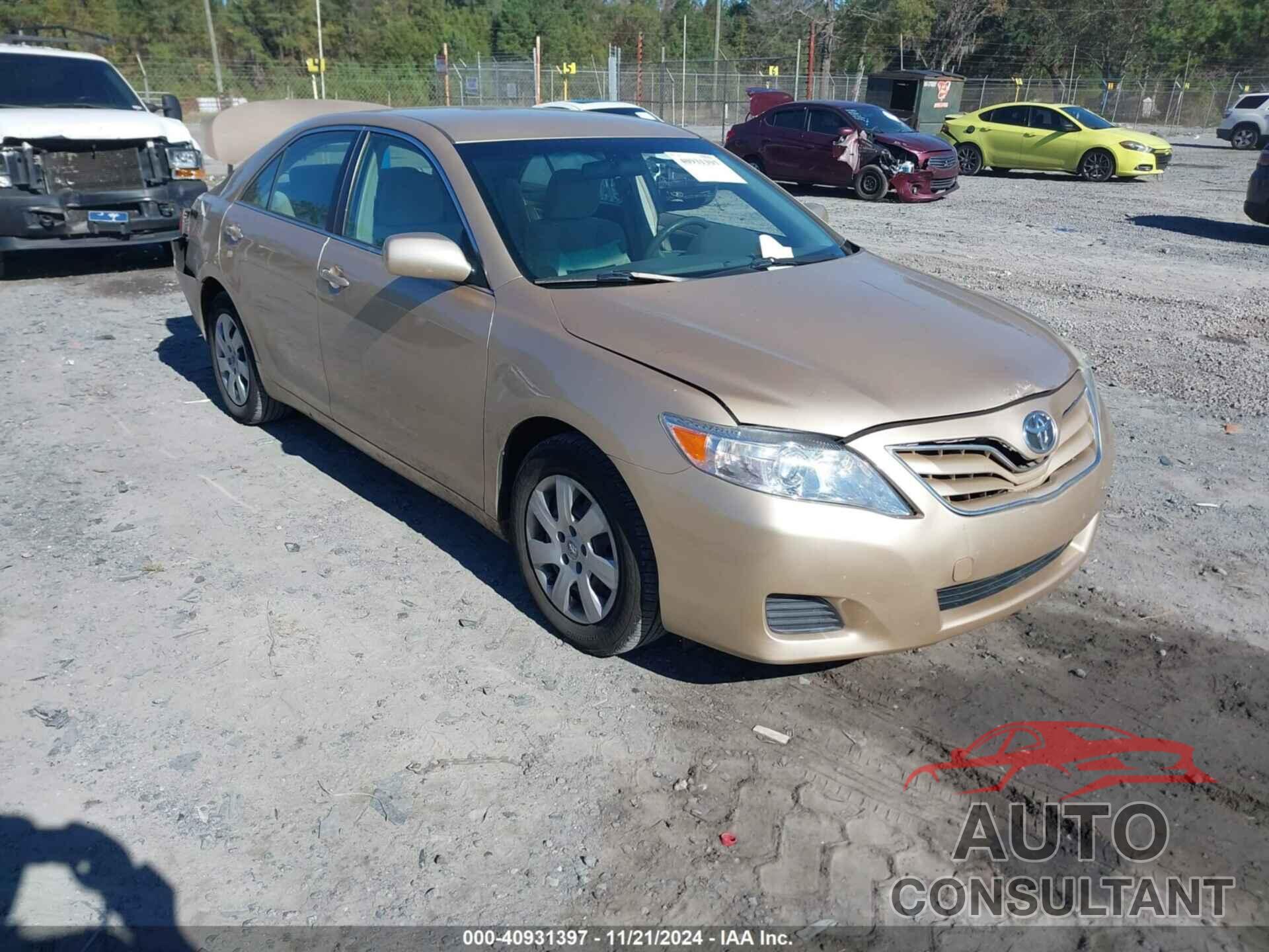 TOYOTA CAMRY 2011 - 4T1BF3EK2BU224526