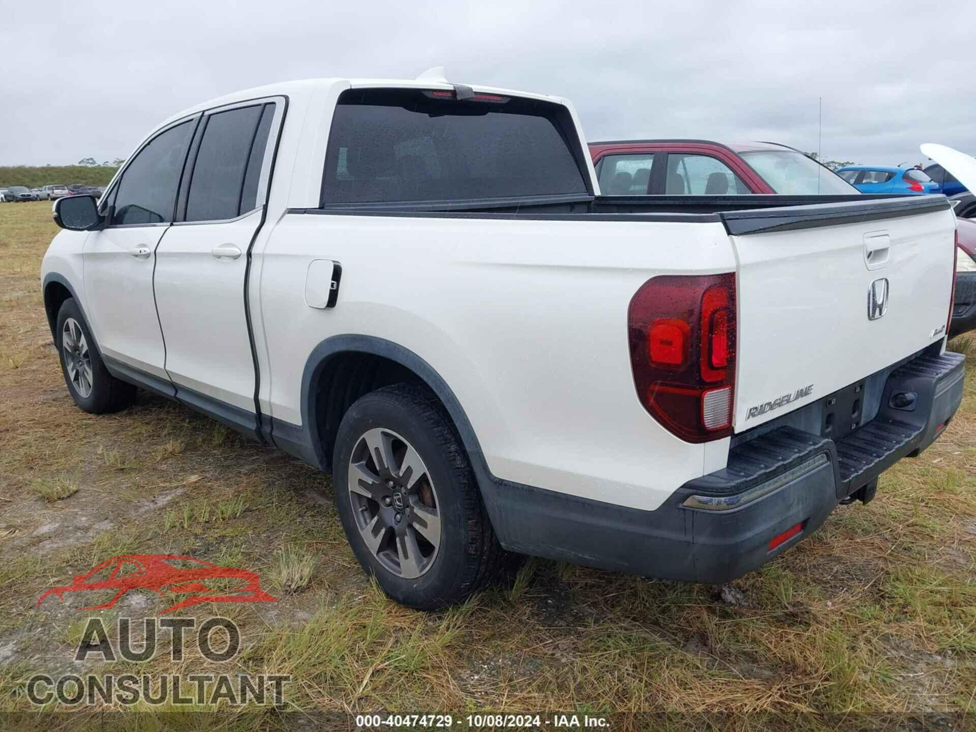 HONDA RIDGELINE 2017 - 5FPYK3F5XHB016678