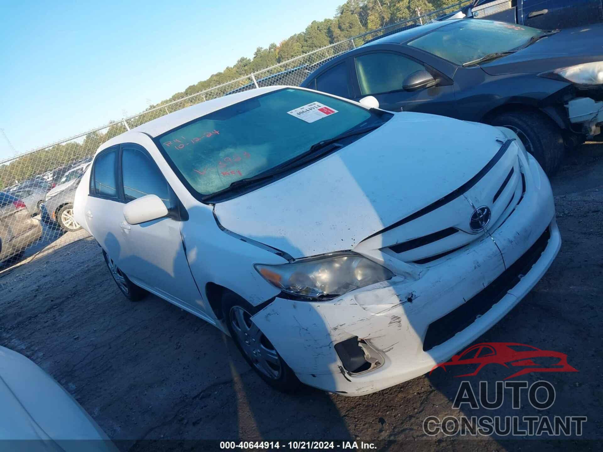 TOYOTA COROLLA 2011 - 2T1BU4EEXBC723923