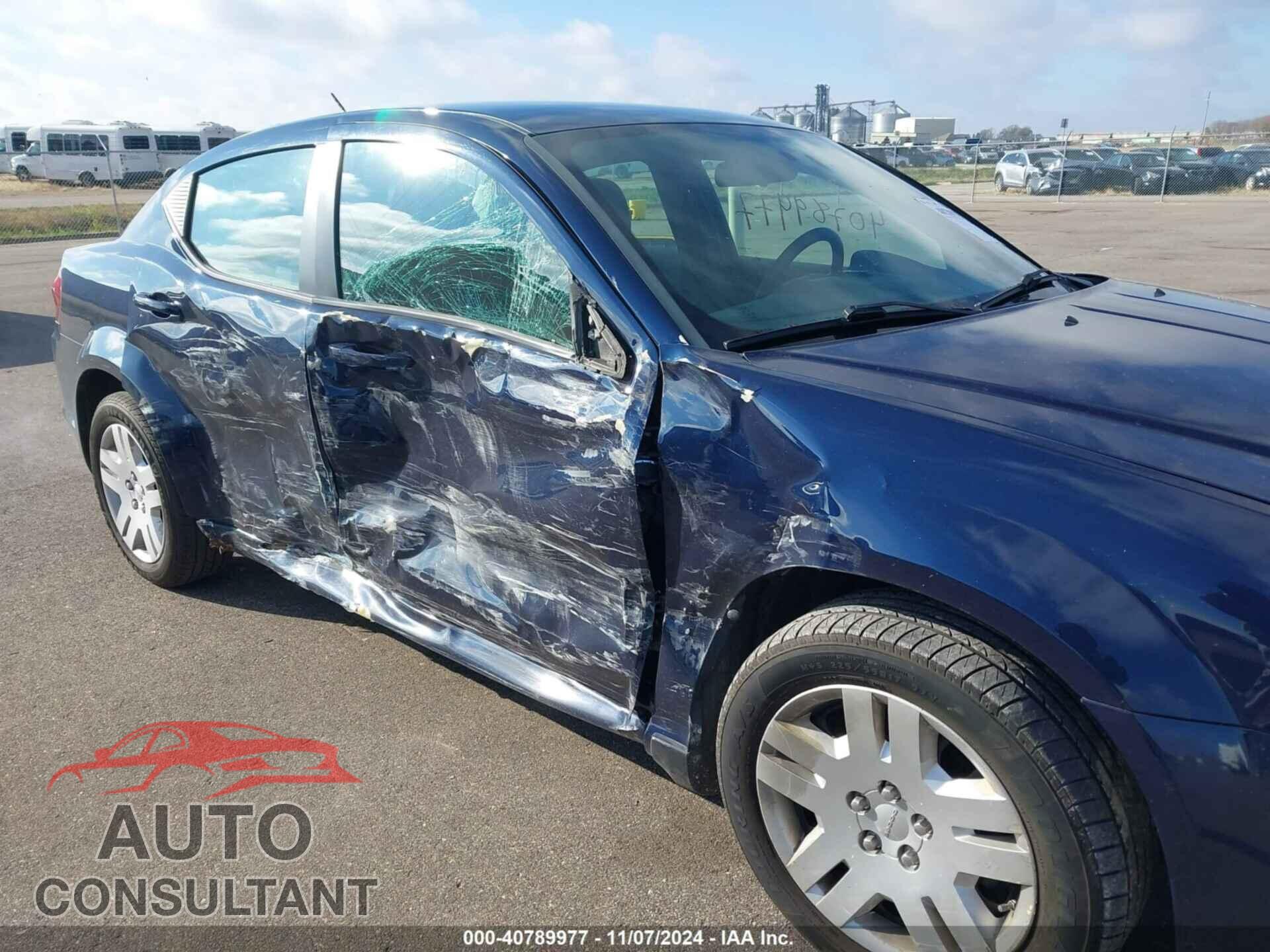 DODGE AVENGER 2013 - 1C3CDZAB4DN623060