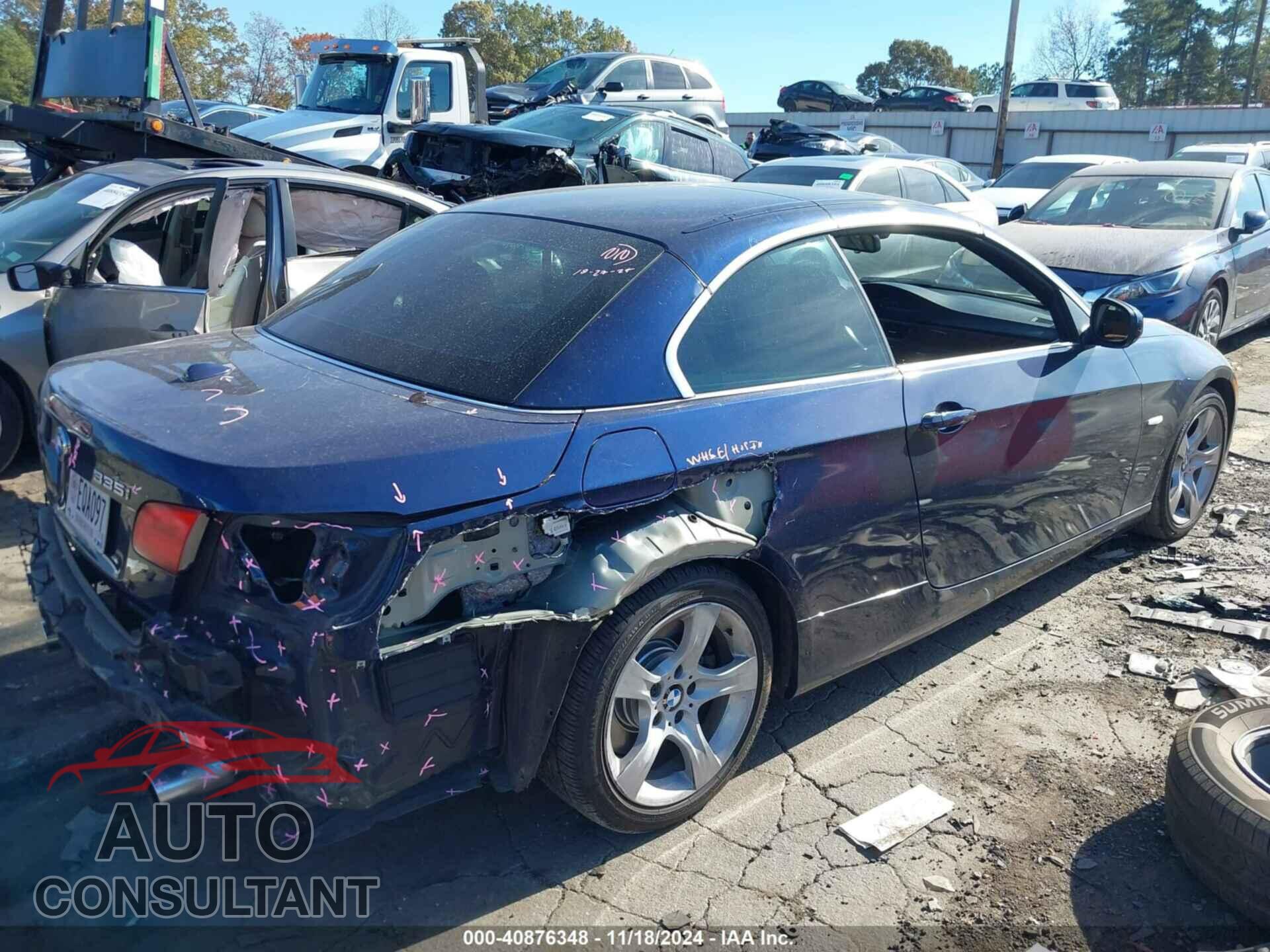 BMW 335I 2013 - WBADX7C59DE746434