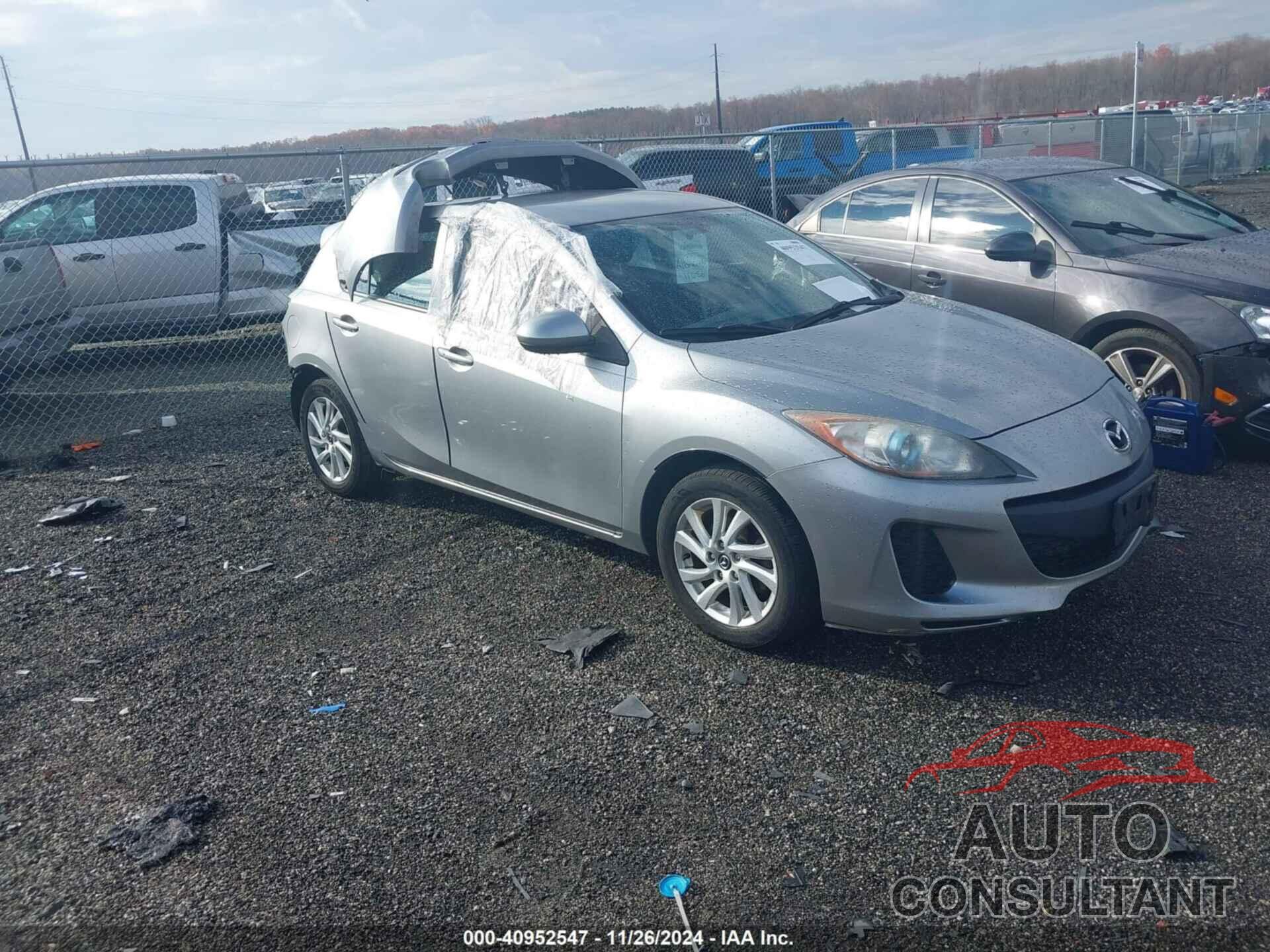 MAZDA MAZDA3 2013 - JM1BL1LP1D1822904