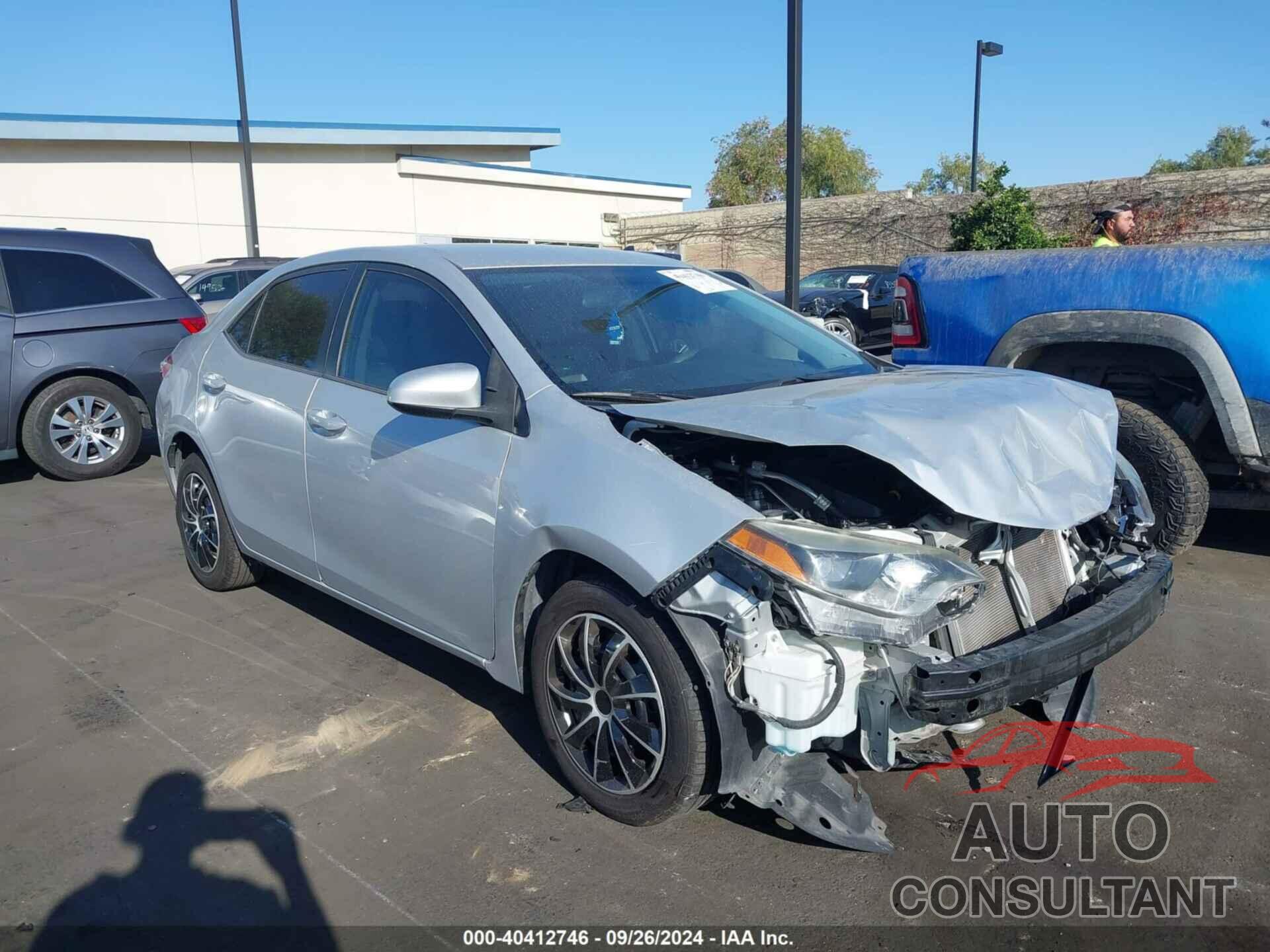 TOYOTA COROLLA 2016 - 2T1BURHE4GC669227
