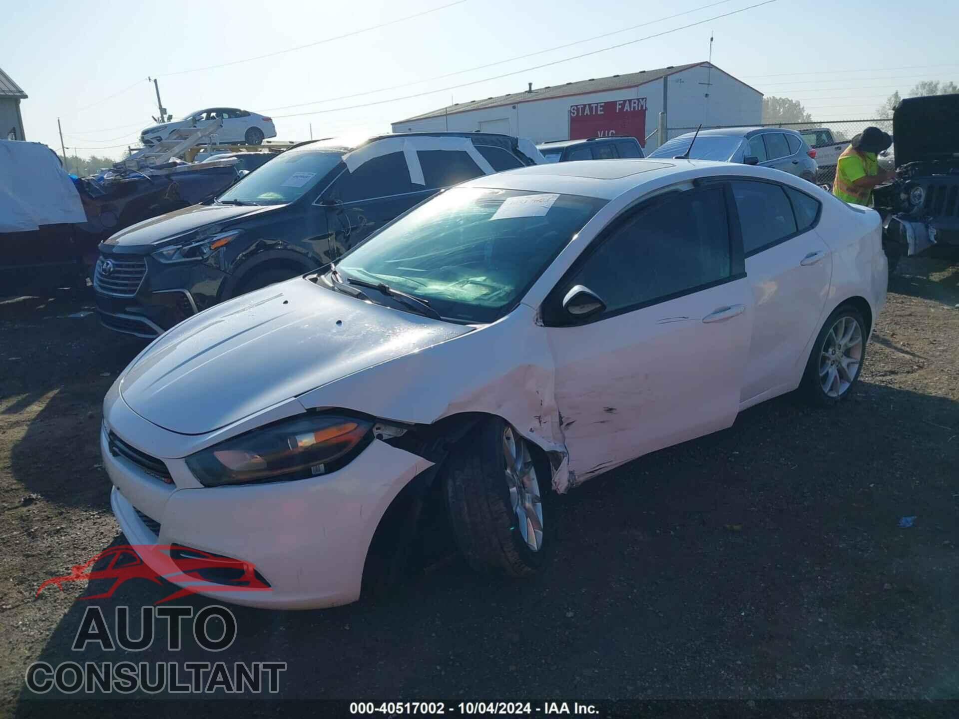 DODGE DART 2013 - 1C3CDFBA5DD332514
