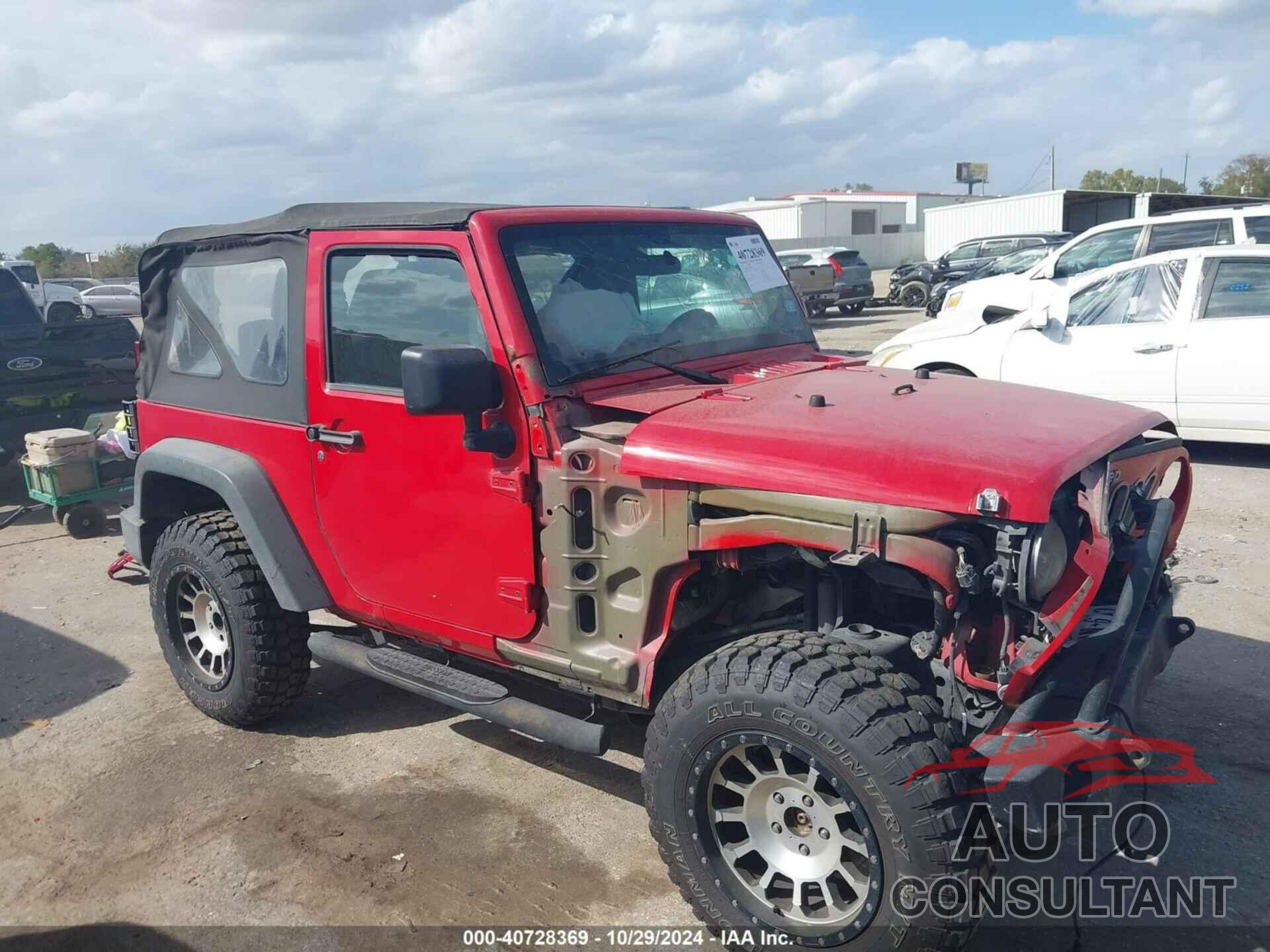JEEP WRANGLER 2013 - 1C4AJWAGXDL705425