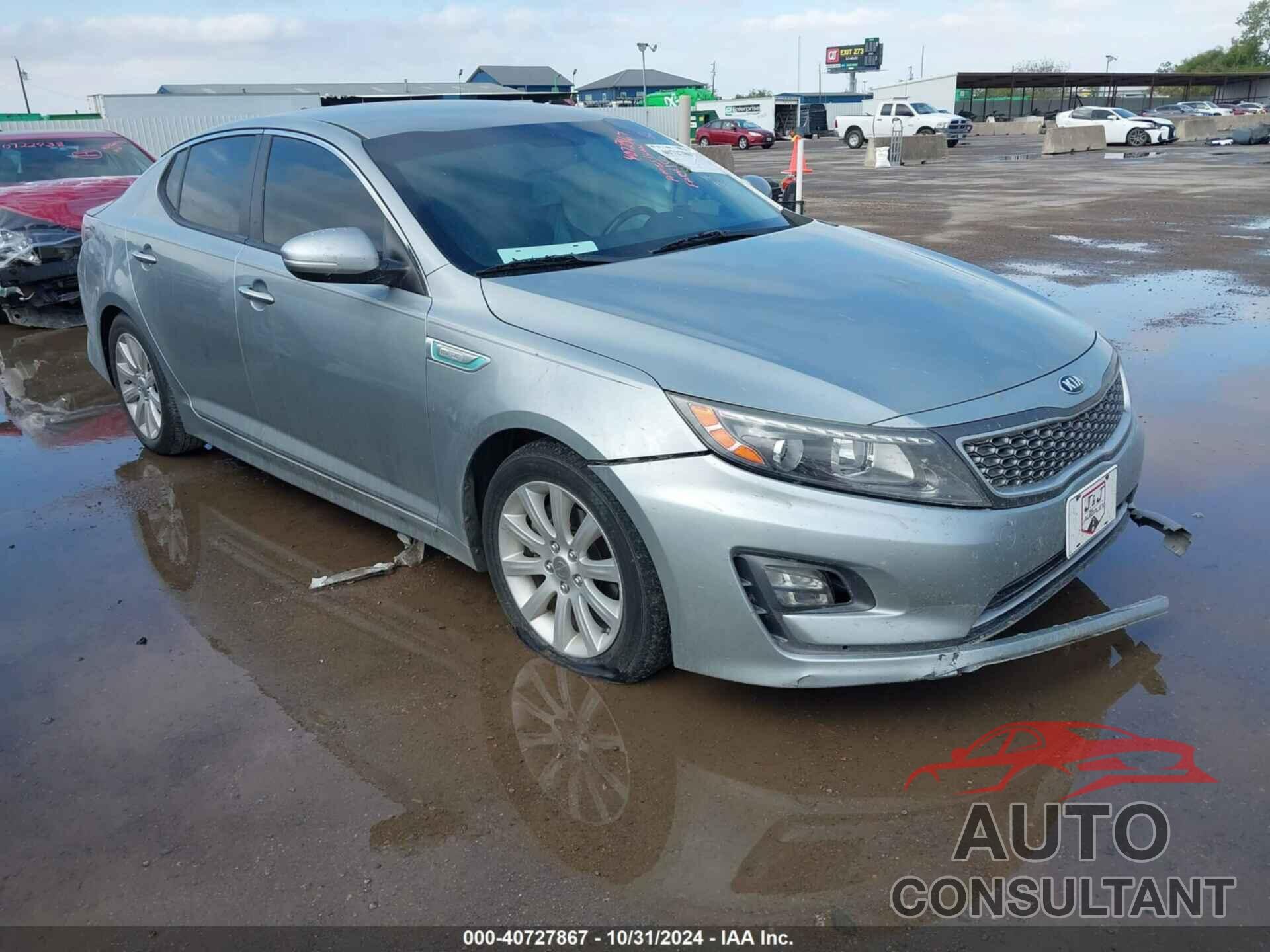 KIA OPTIMA HYBRID 2016 - KNAGN4AD4G5093897