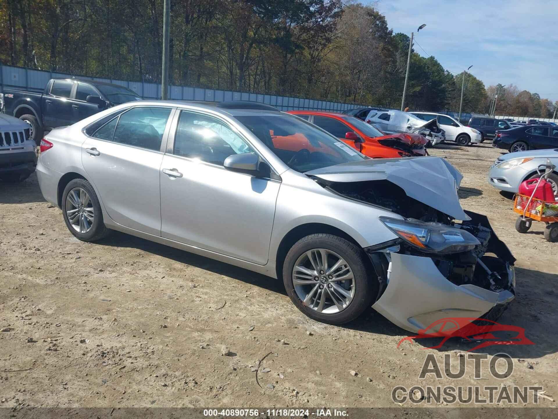 TOYOTA CAMRY 2017 - 4T1BF1FK6HU427592