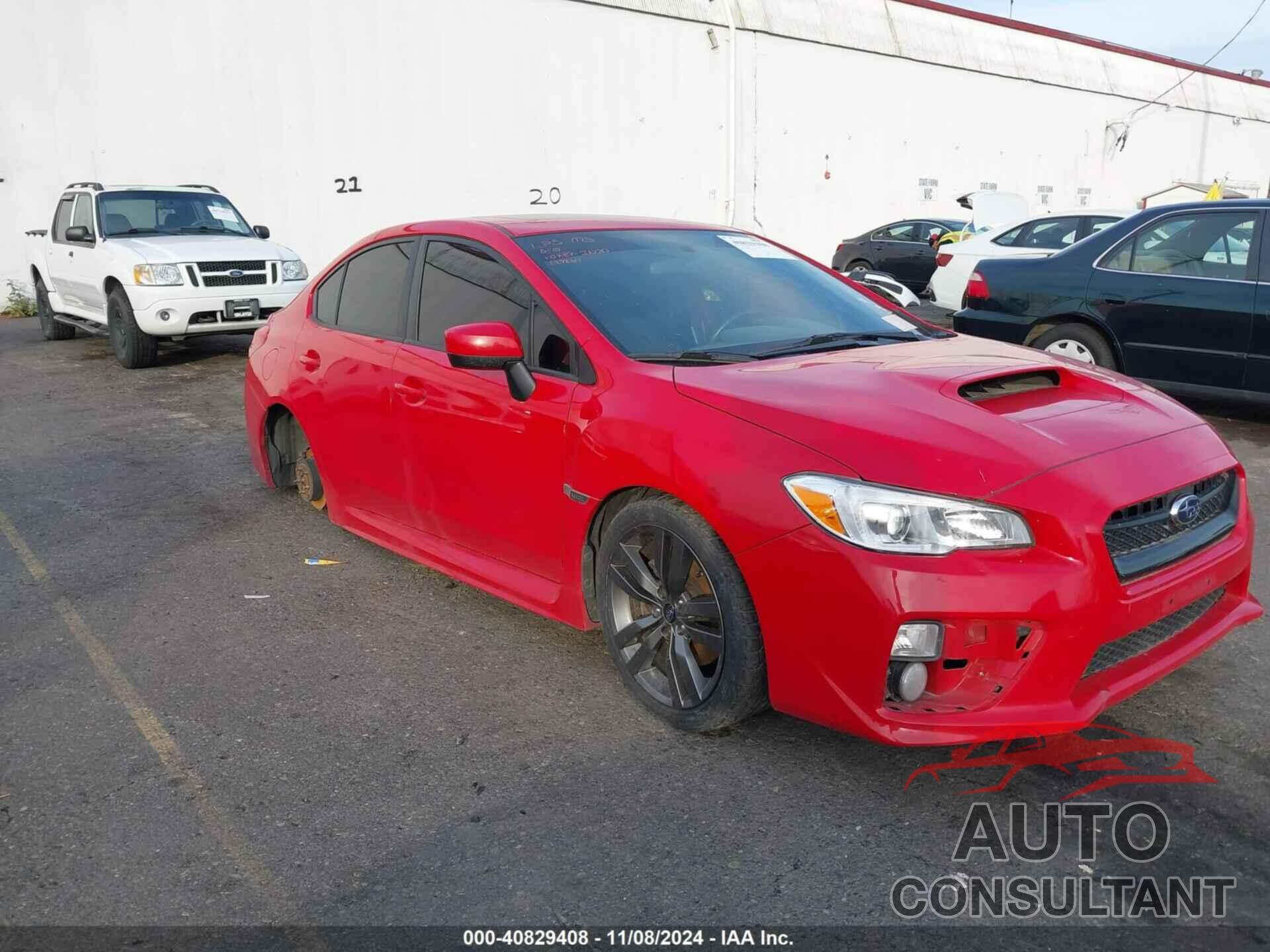 SUBARU WRX 2017 - JF1VA1E65H9827267