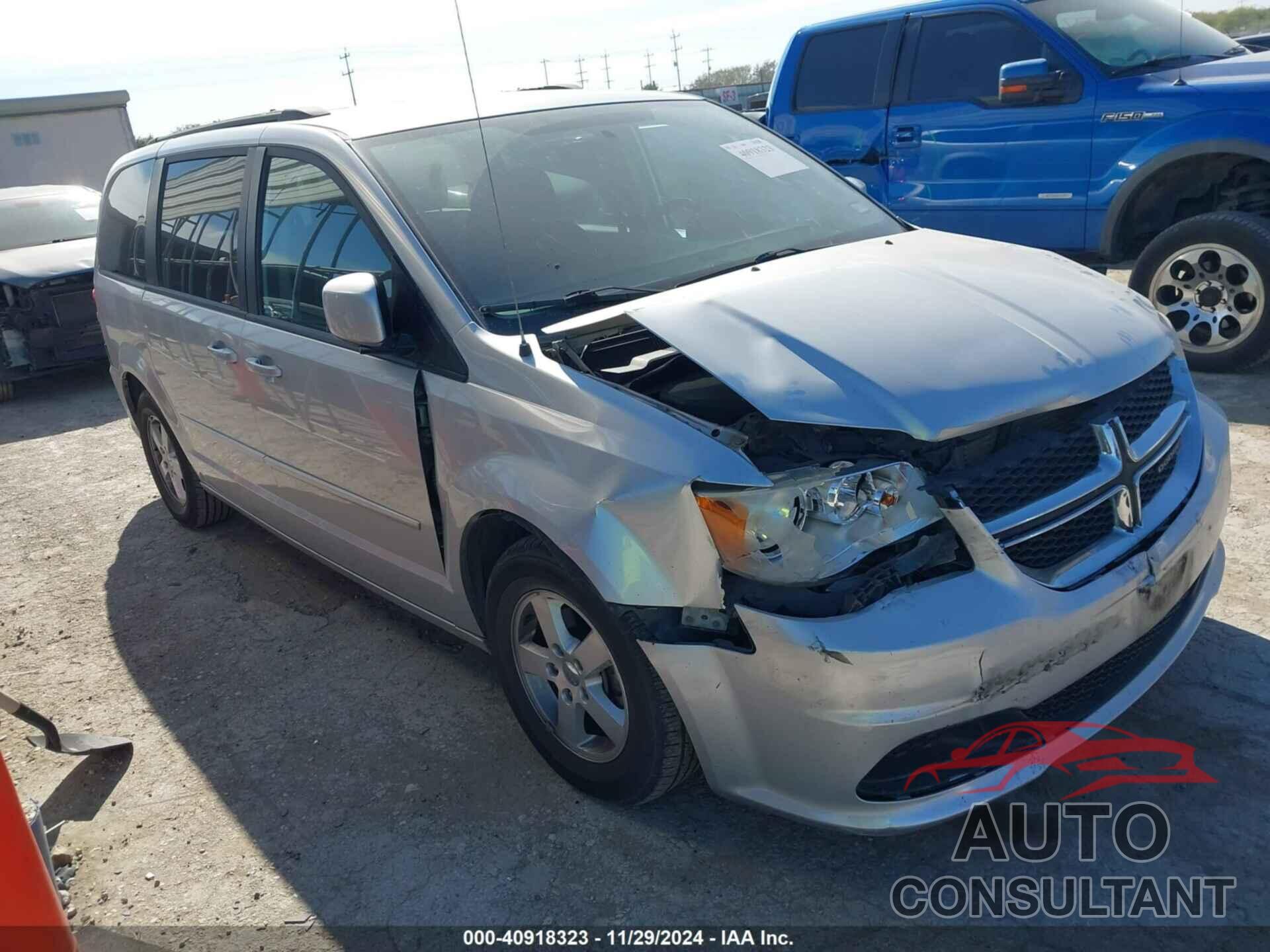 DODGE GRAND CARAVAN 2012 - 2C4RDGCG5CR381318