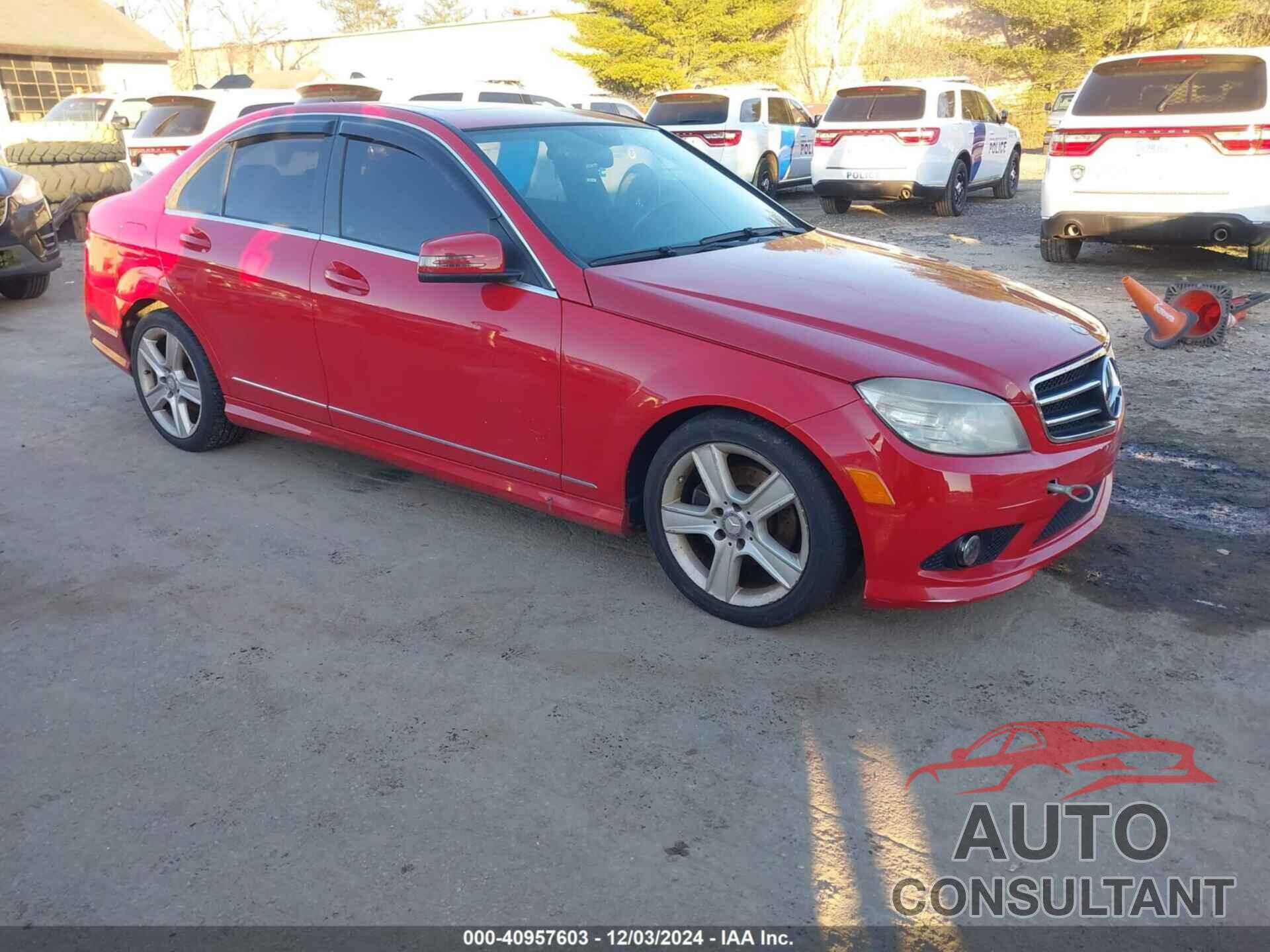 MERCEDES-BENZ C 300 2010 - WDDGF8BB3AR103622