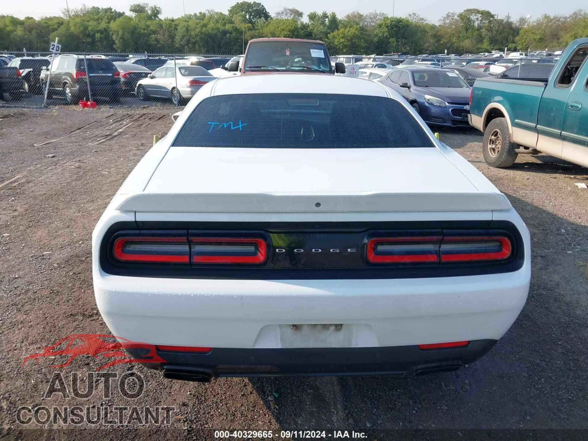DODGE CHALLENGER 2016 - 2C3CDZAG3GH345857