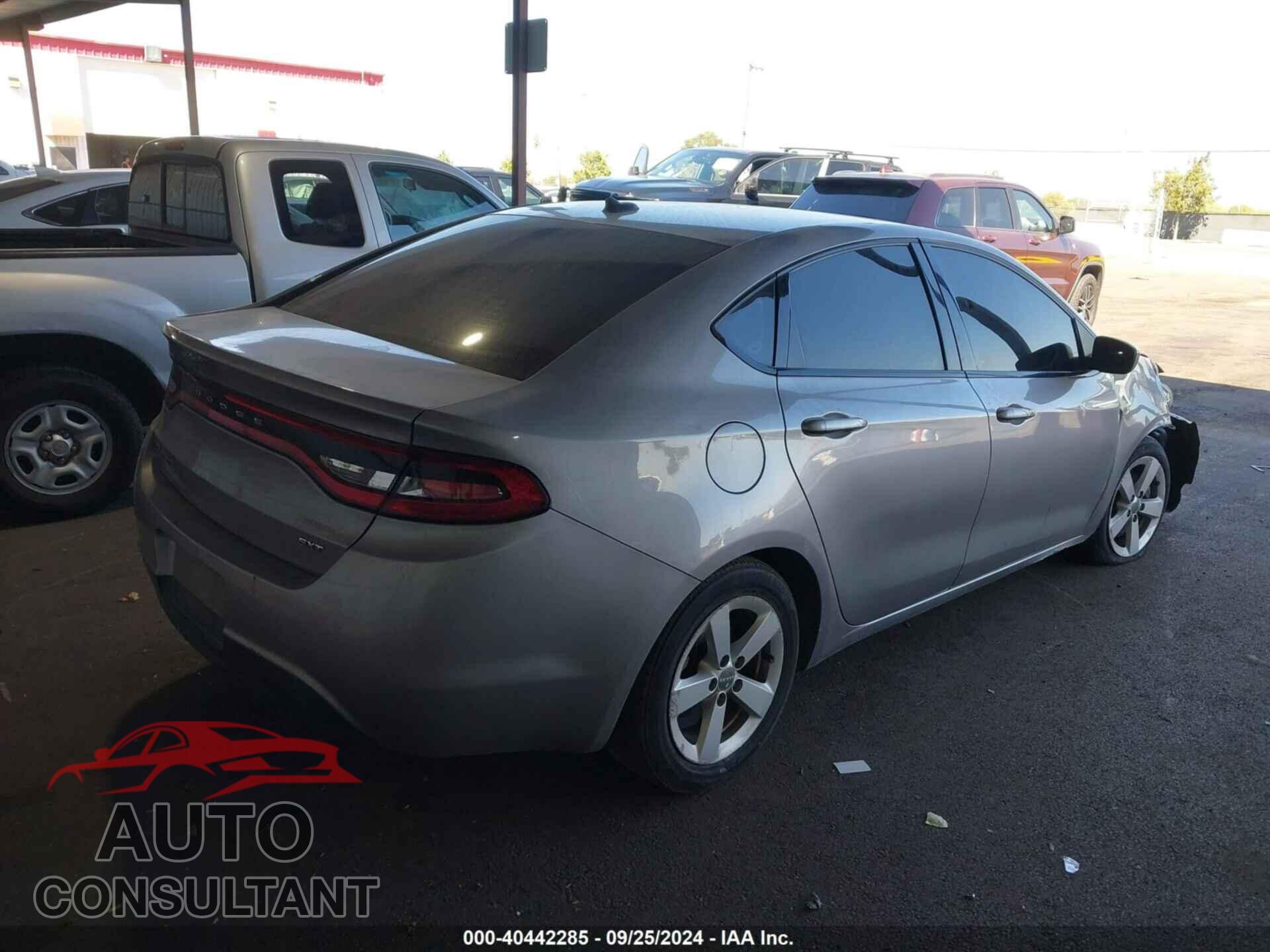 DODGE DART 2016 - 1C3CDFBB5GD623656