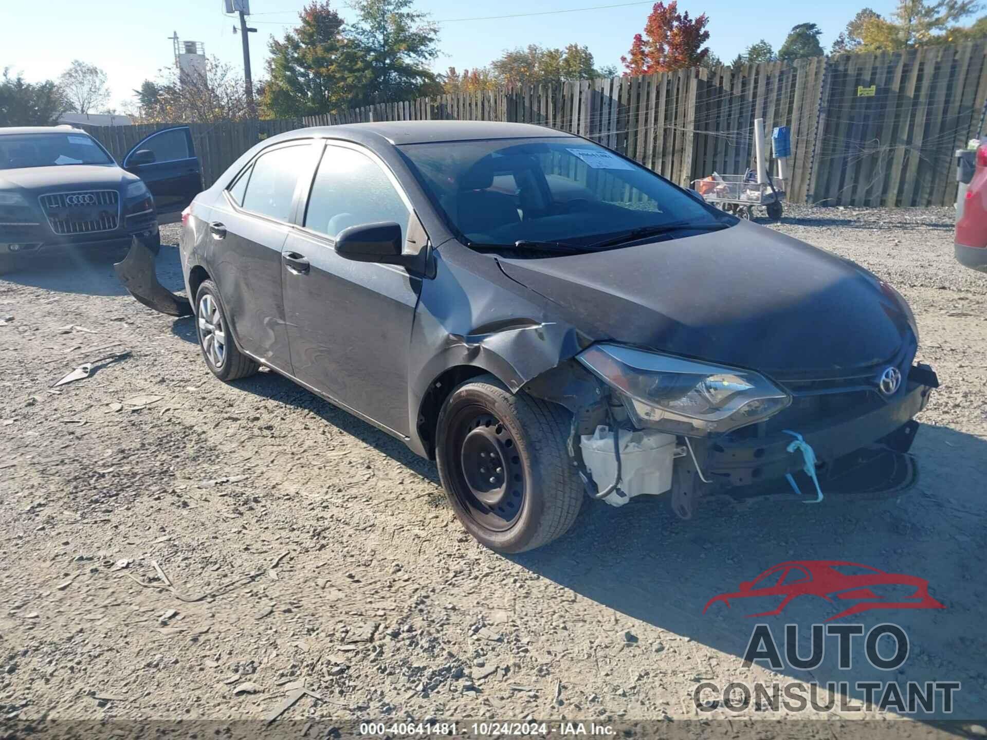 TOYOTA COROLLA 2016 - 2T1BURHE0GC611714