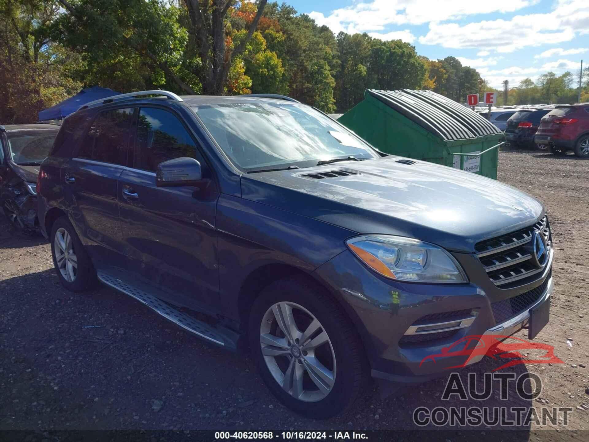 MERCEDES-BENZ ML 350 2015 - 4JGDA5HB7FA546777