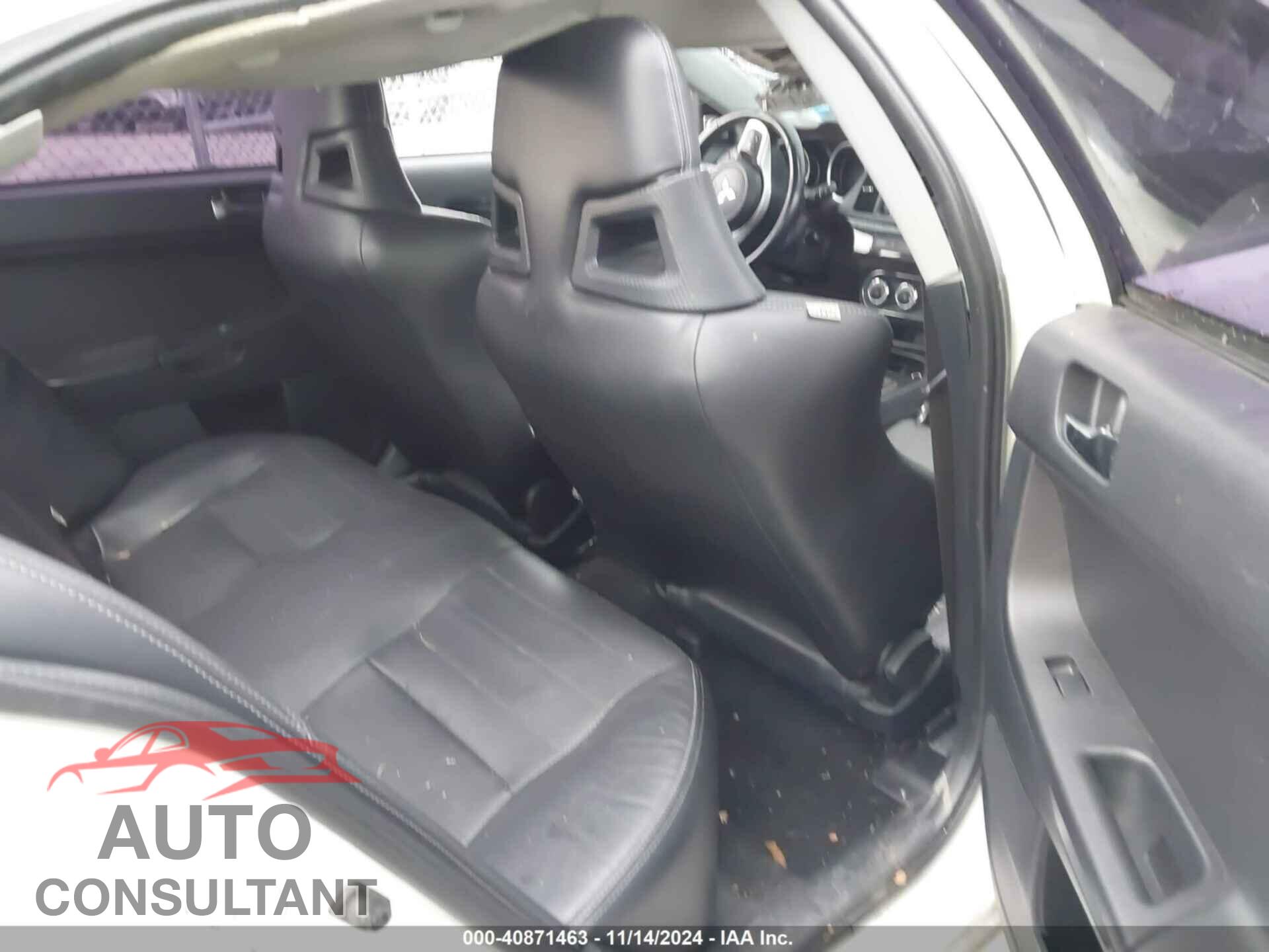 MITSUBISHI LANCER EVOLUTION 2014 - JA32W8FV5EU012572
