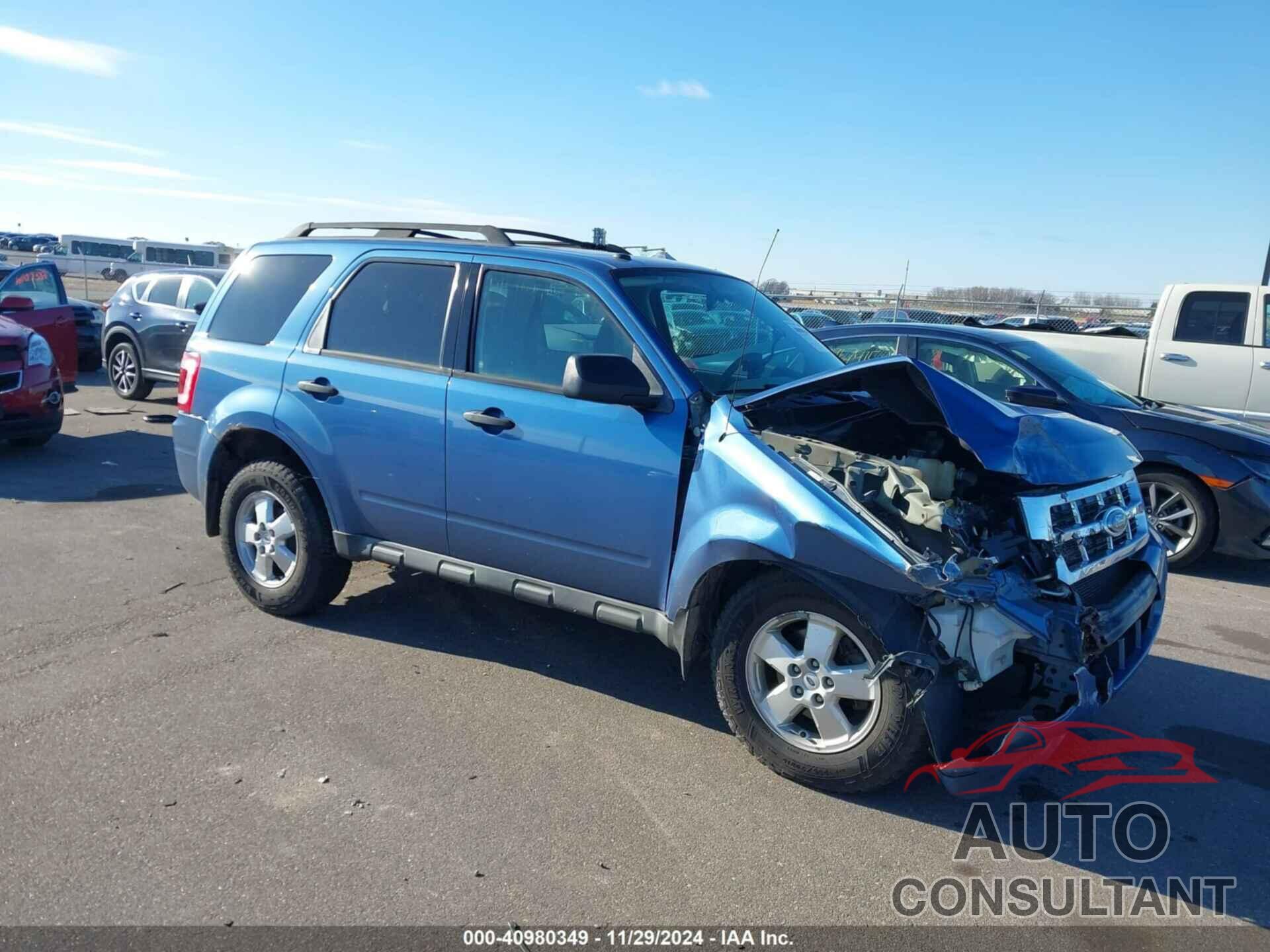 FORD ESCAPE 2009 - 1FMCU937X9KB54906