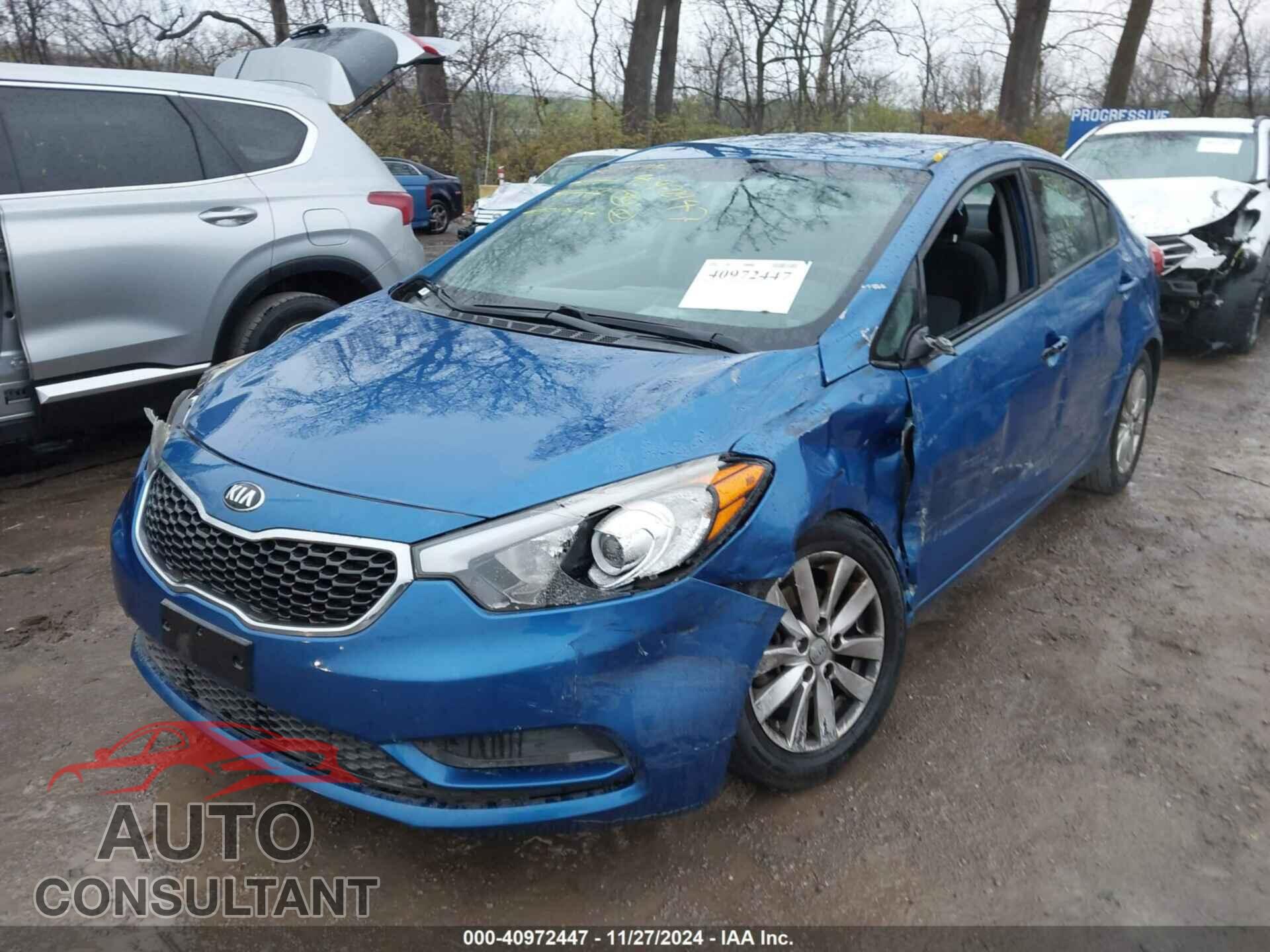 KIA FORTE 2015 - KNAFX4A66F5354890