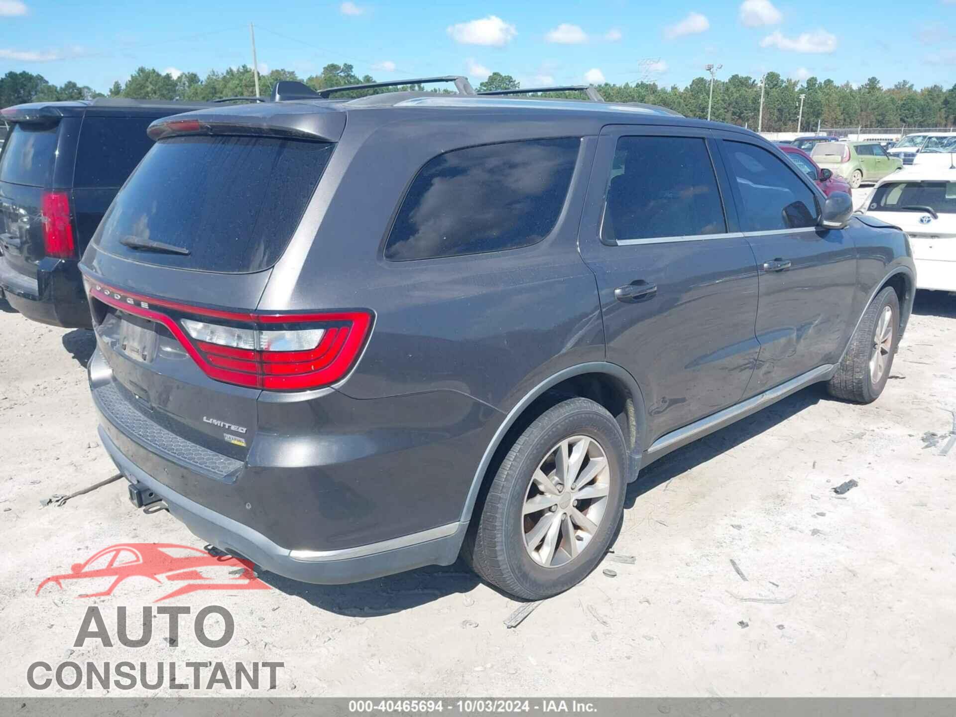 DODGE DURANGO 2014 - 1C4RDHDG5EC366186