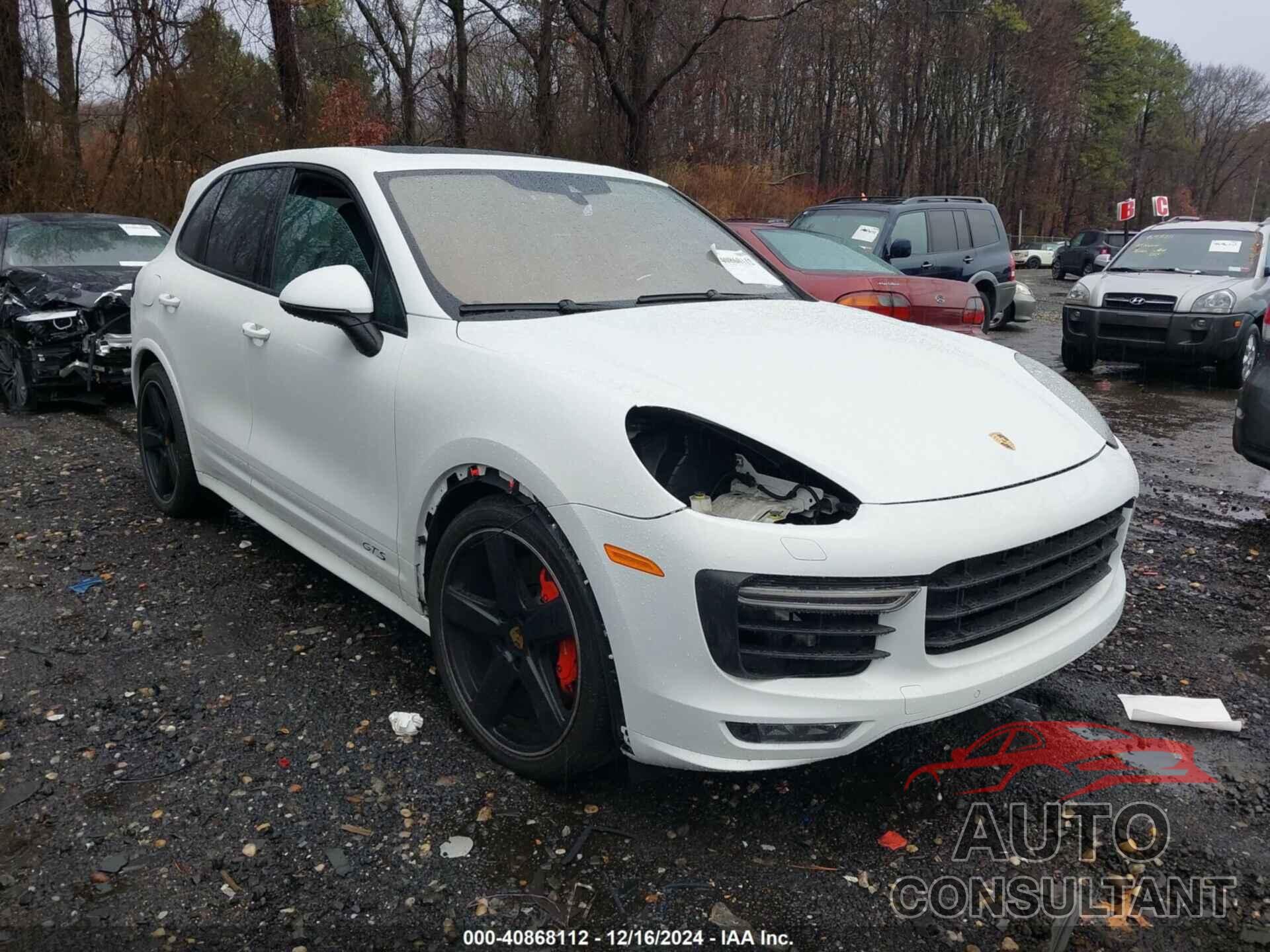 PORSCHE CAYENNE 2016 - WP1AD2A28GLA76450