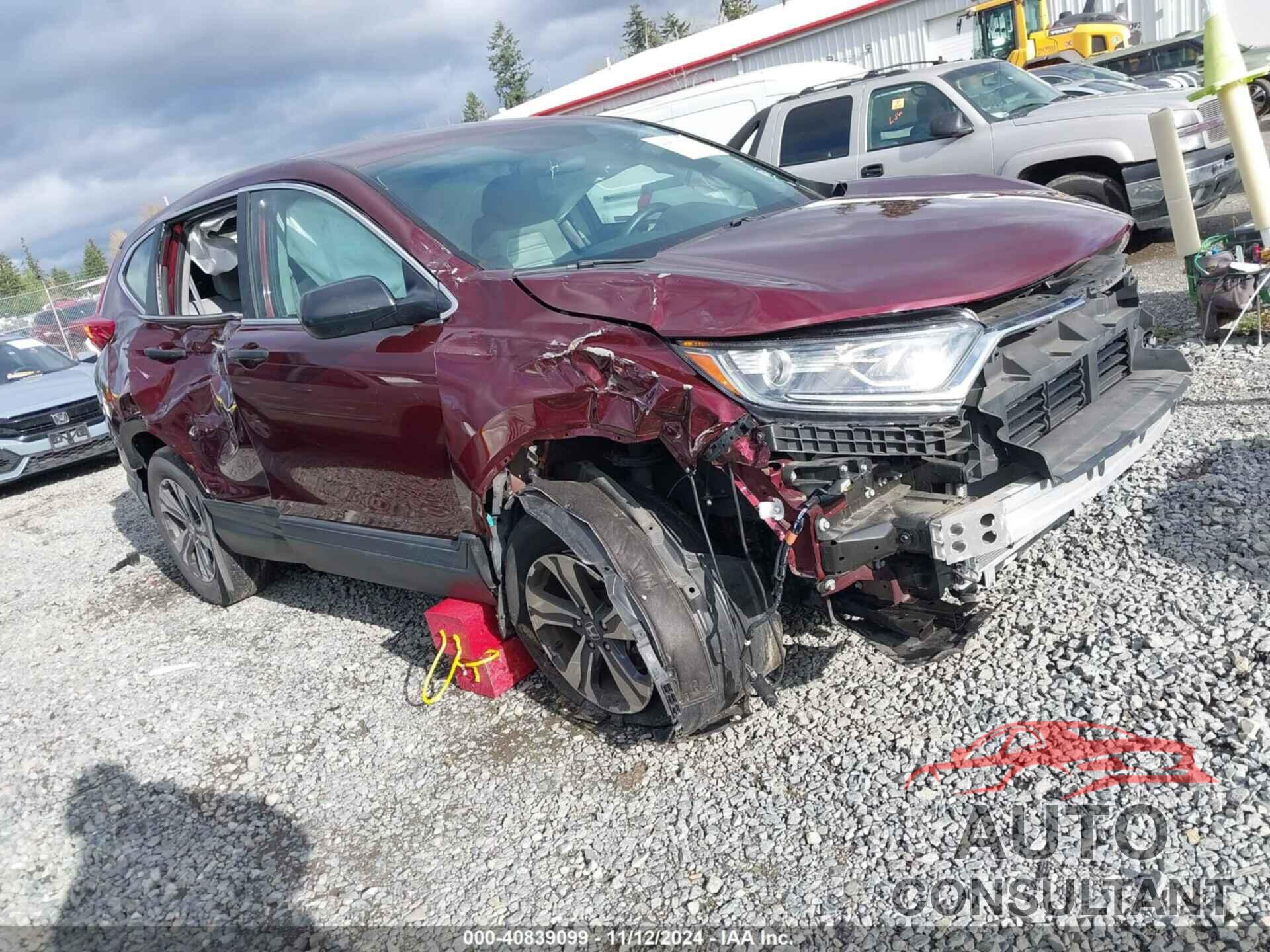 HONDA CR-V 2019 - 5J6RW6H31KL001435