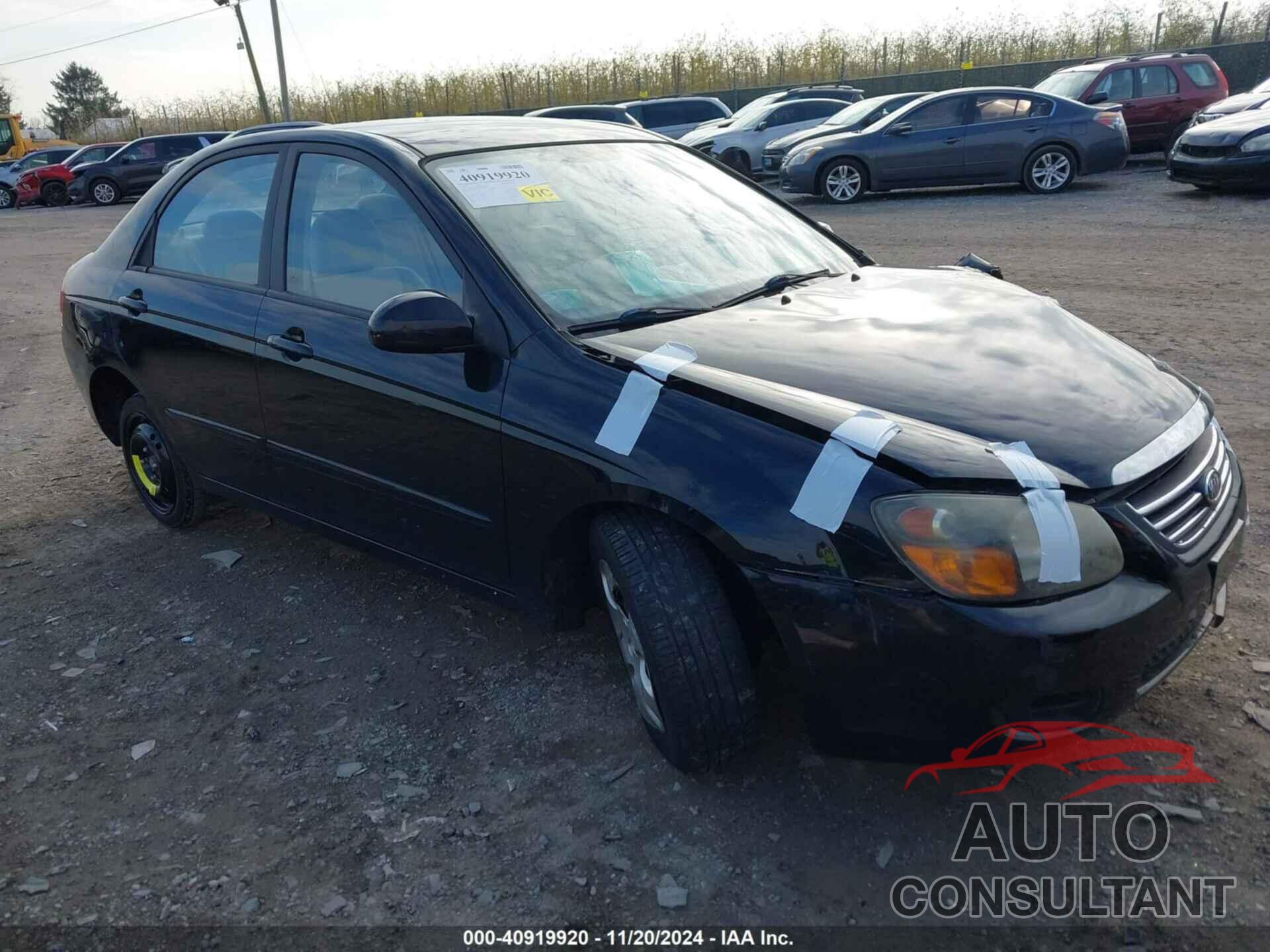 KIA SPECTRA 2009 - KNAFE222295640536