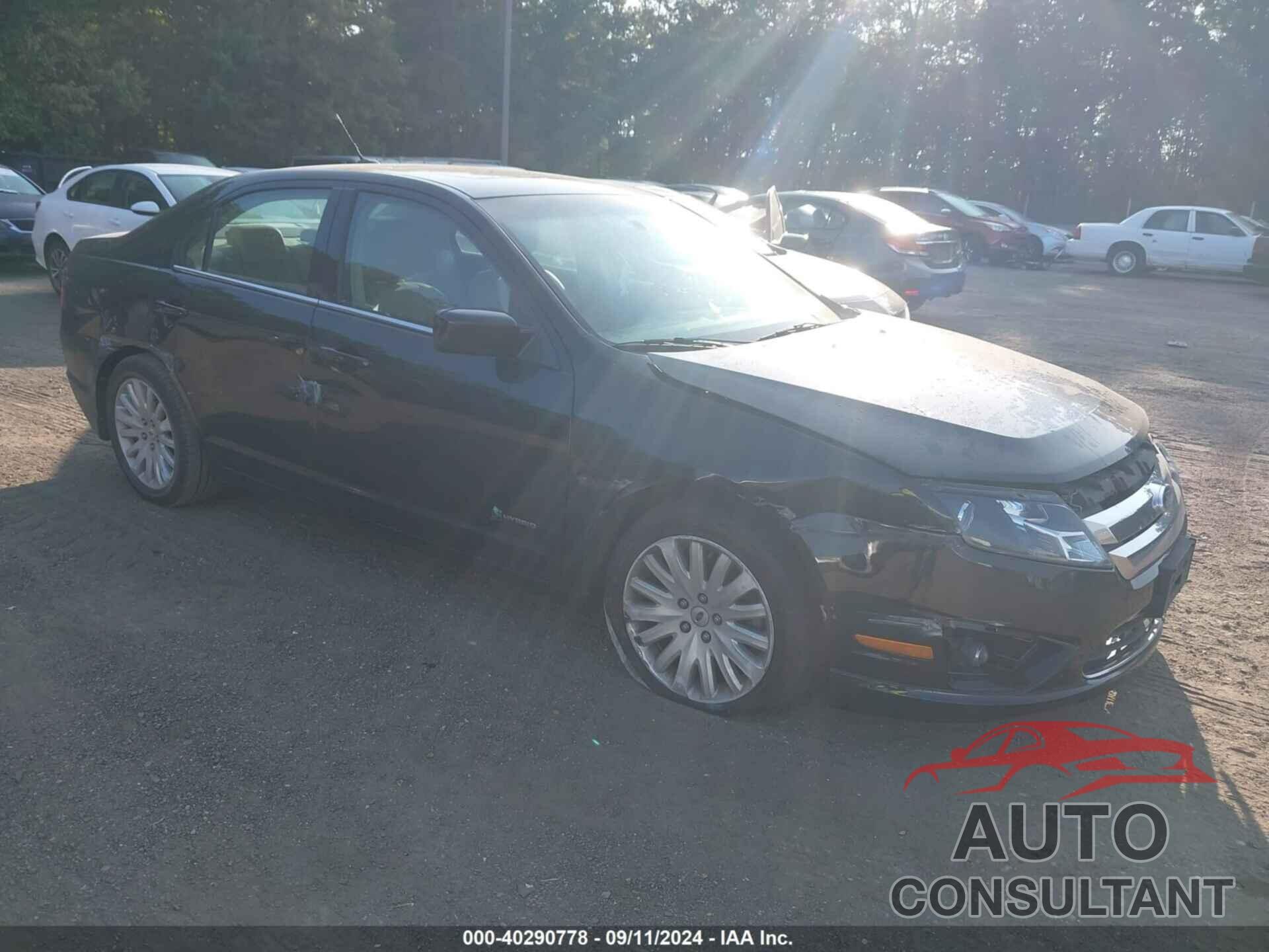 FORD FUSION HYBRID 2010 - 3FADP0L38AR387004