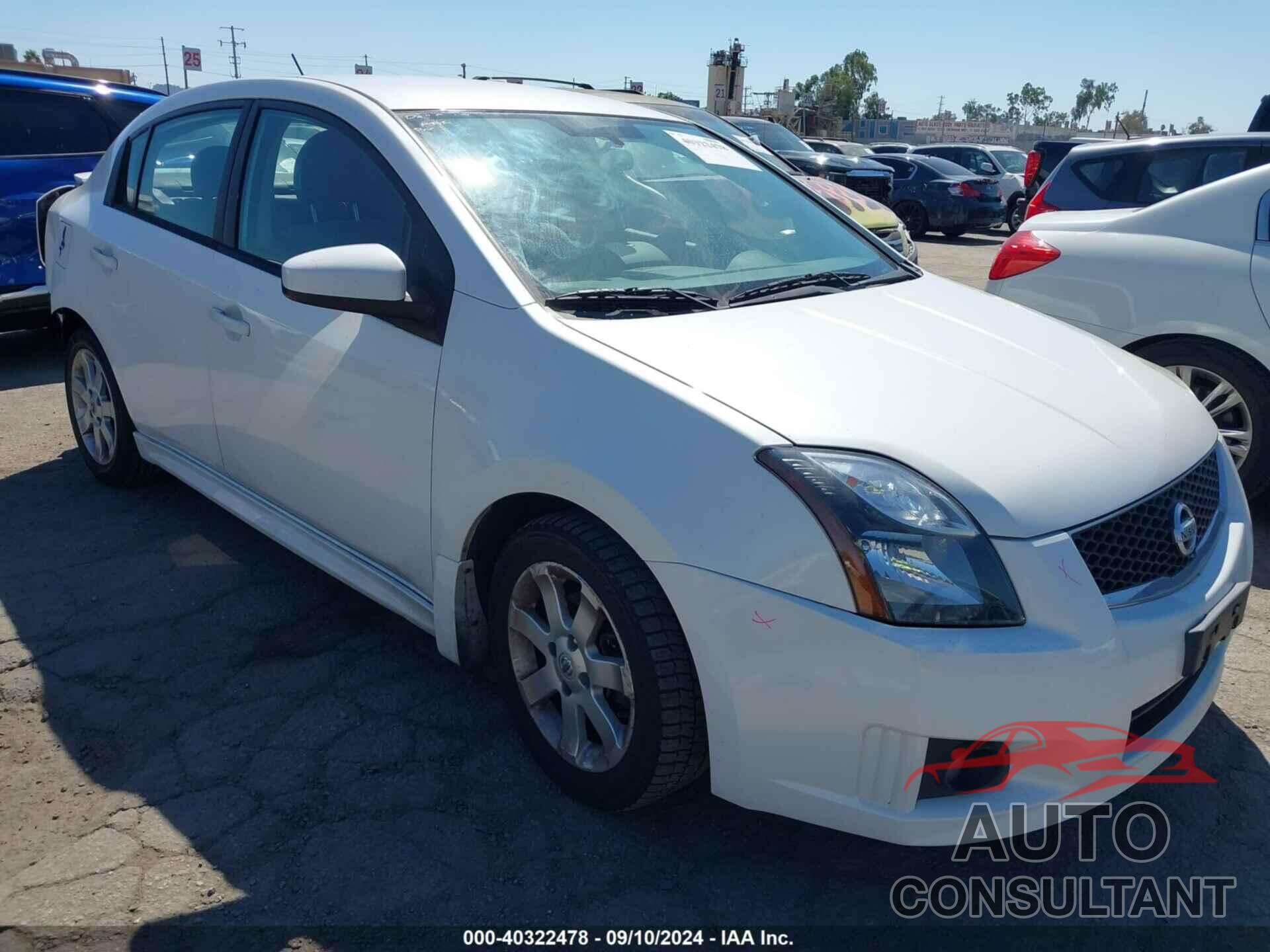 NISSAN SENTRA 2012 - 3N1AB6AP9CL681315