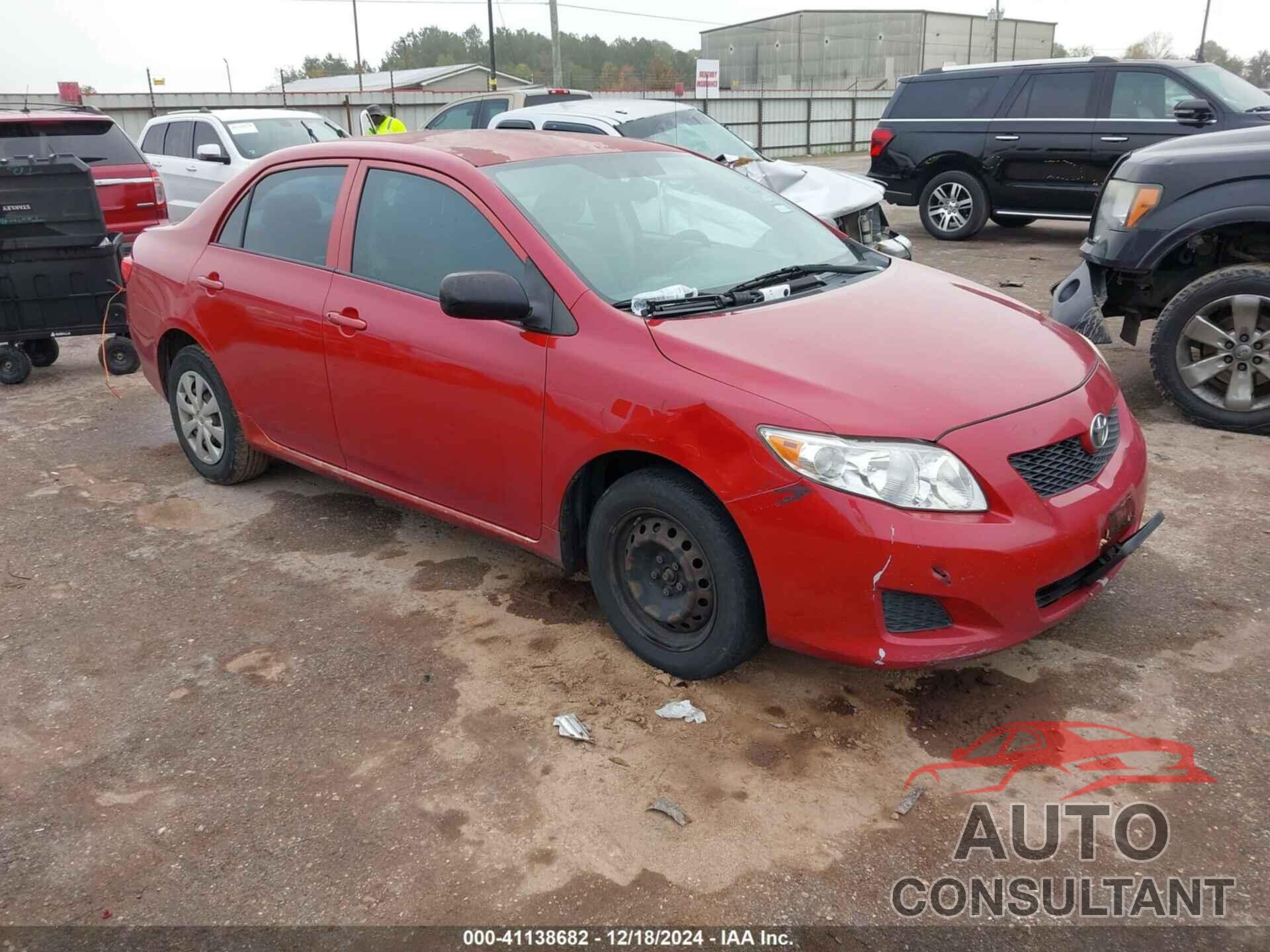 TOYOTA COROLLA 2009 - JTDBL40E999055459