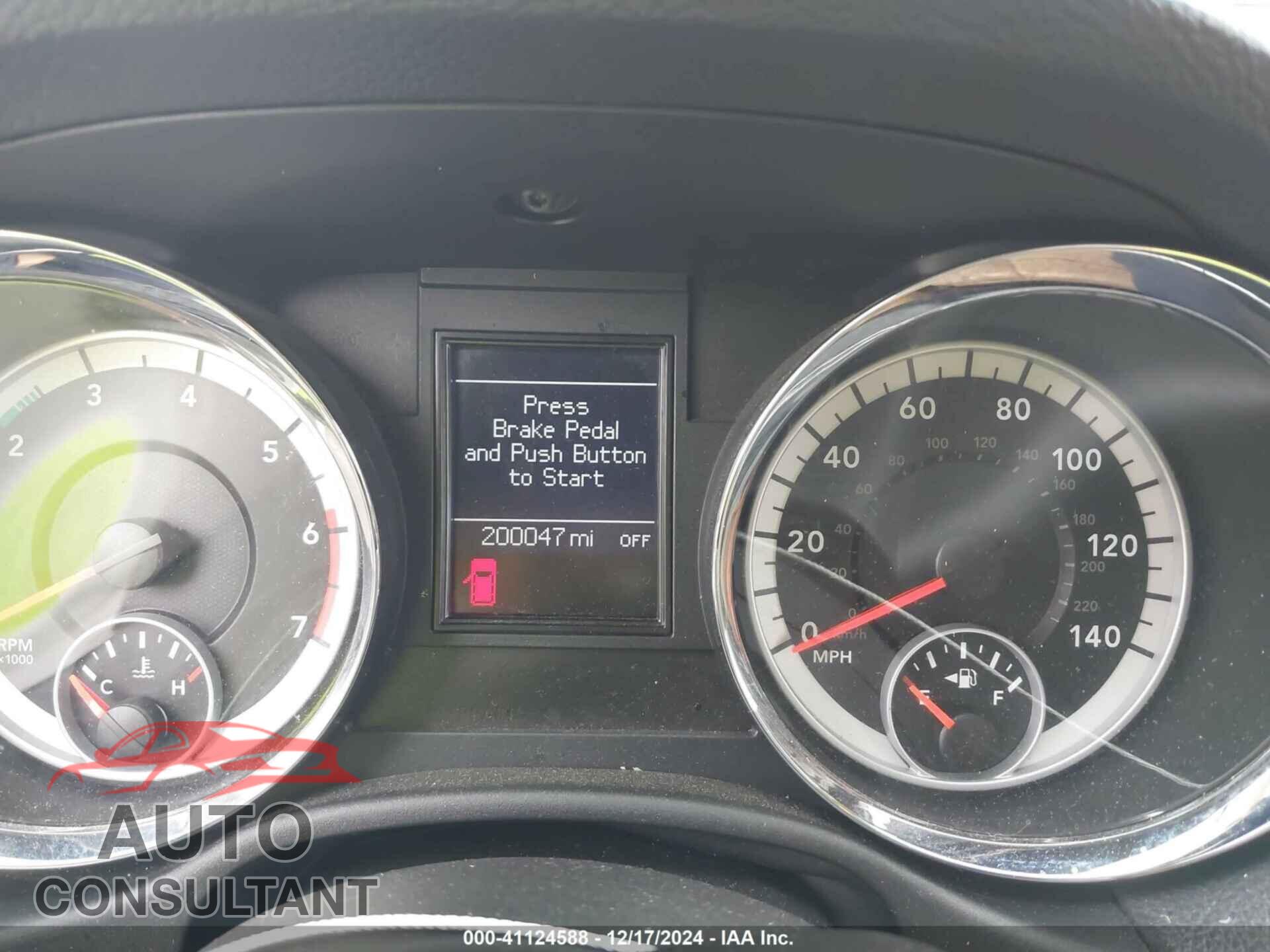 DODGE DURANGO 2011 - 1D4SE5GT1BC664528