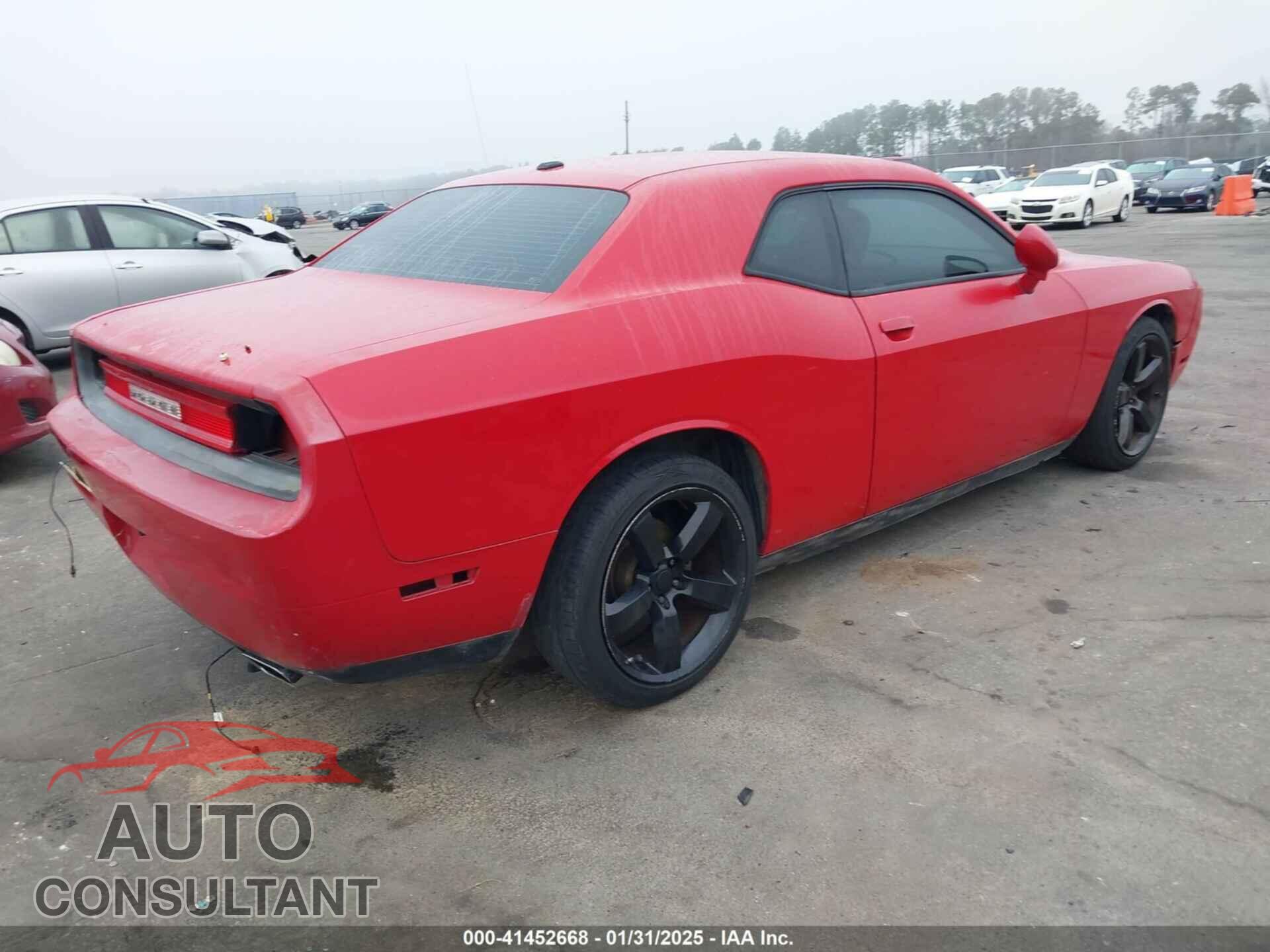 DODGE CHALLENGER 2012 - 2C3CDYAG6CH292396