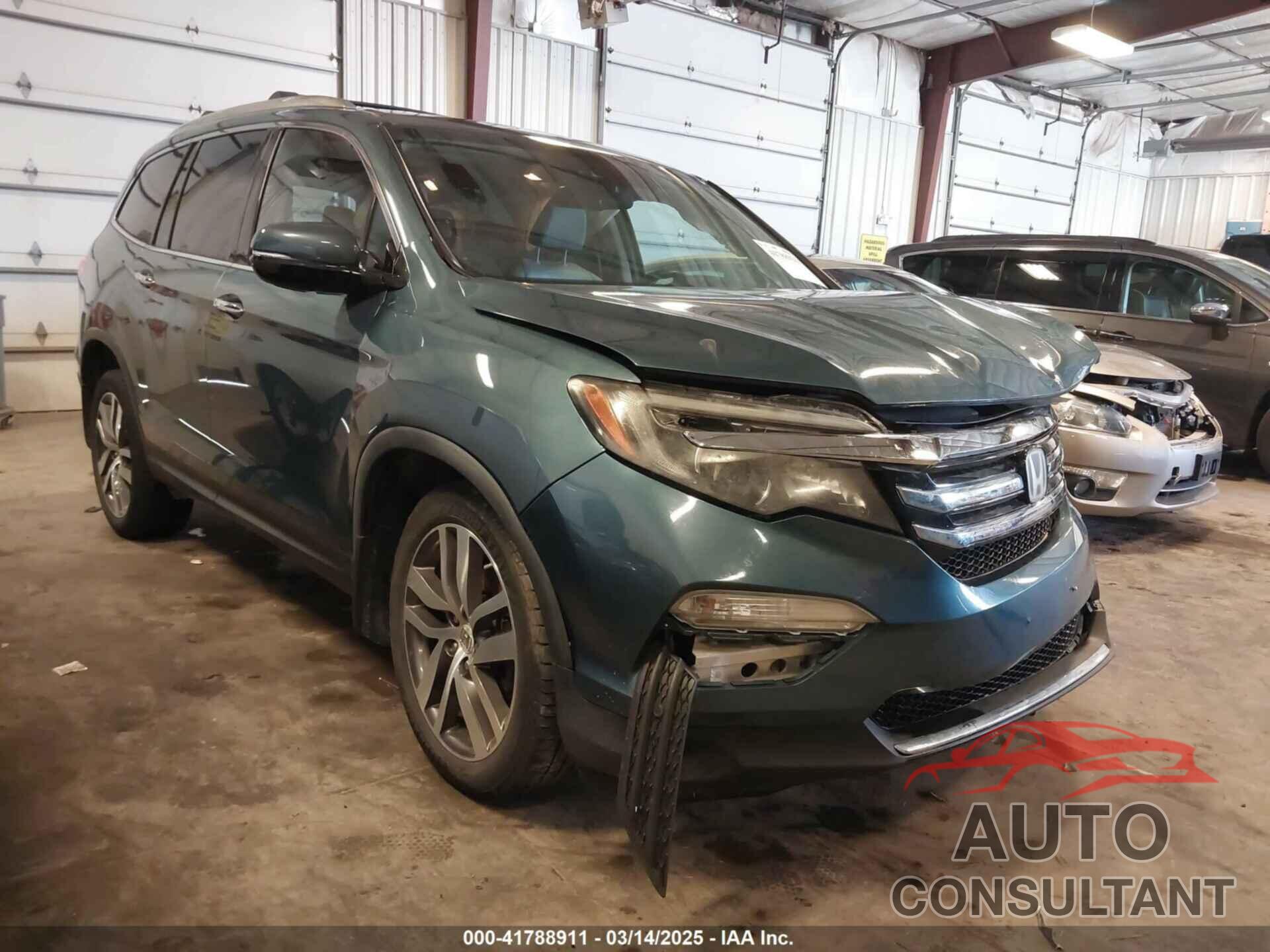 HONDA PILOT 2016 - 5FNYF6H09GB085621