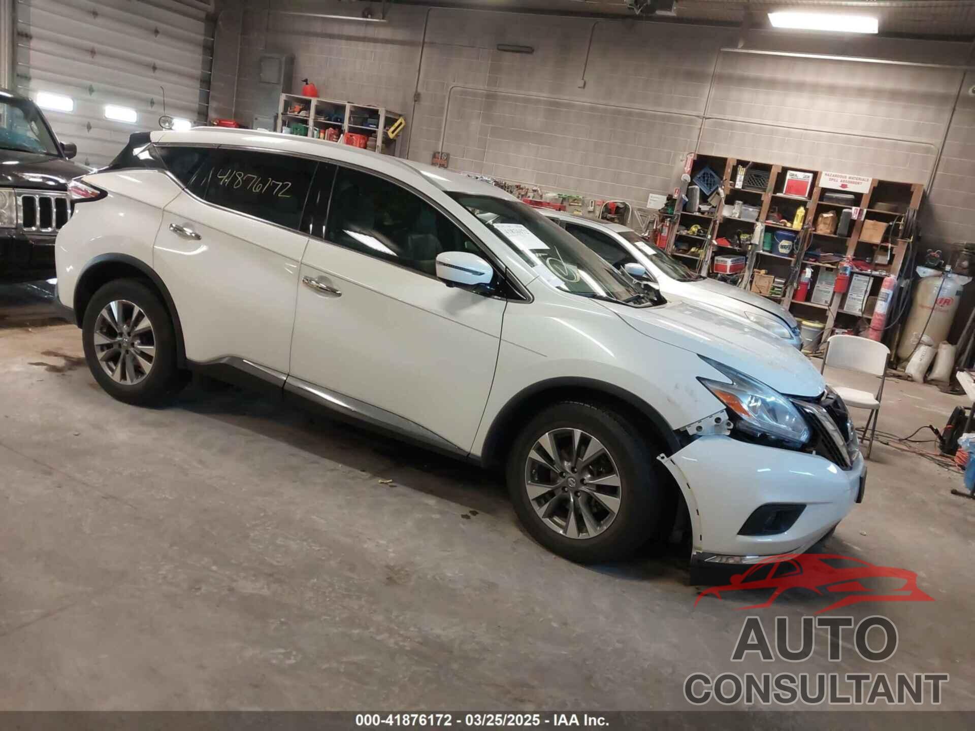 NISSAN MURANO 2017 - 5N1AZ2MH3HN165850