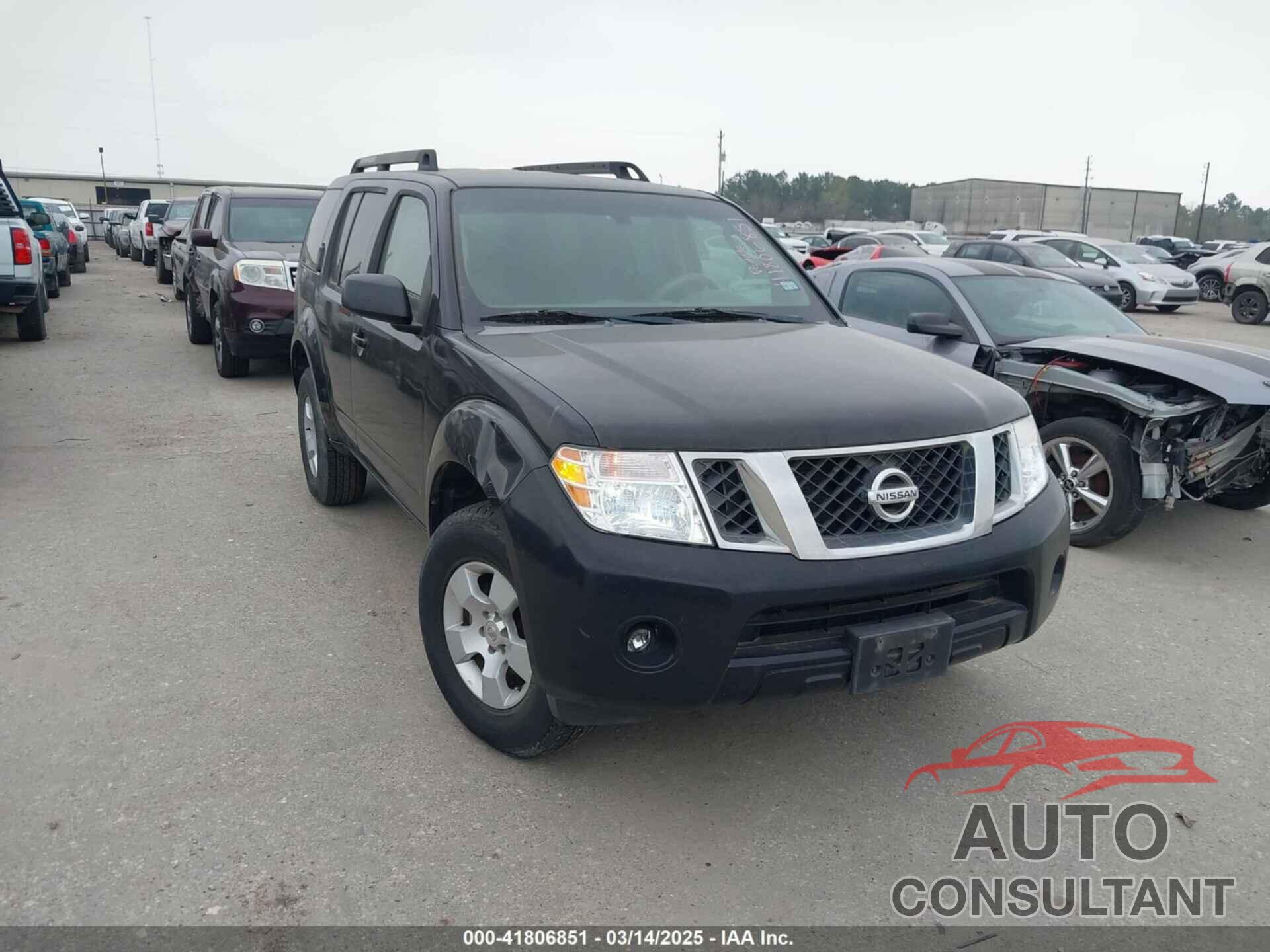 NISSAN PATHFINDER 2009 - 5N1AR18U09C604114