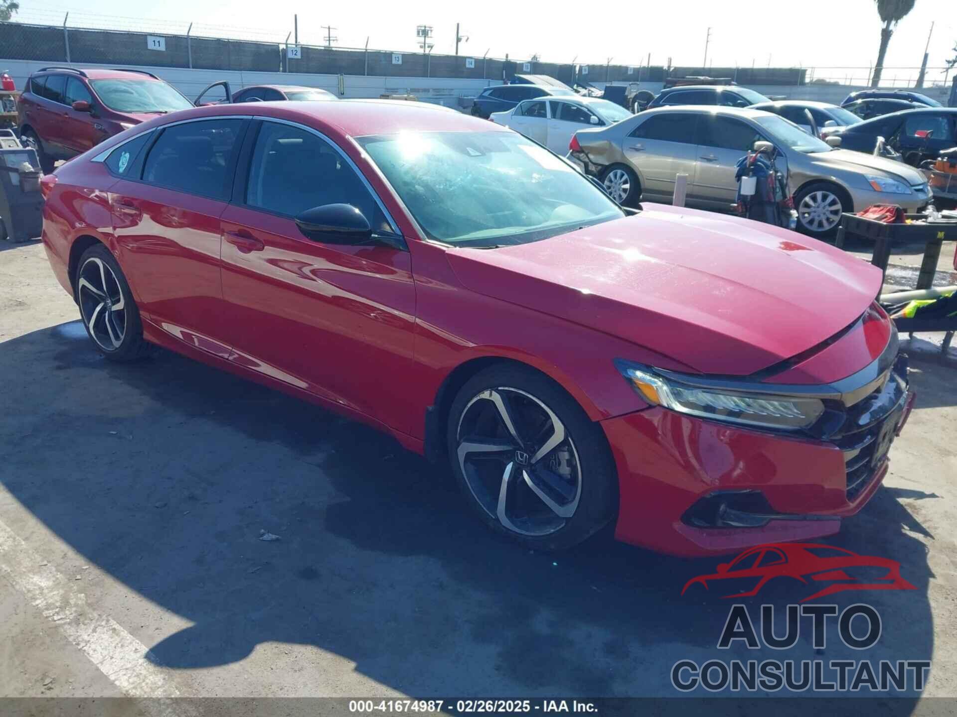 HONDA ACCORD 2021 - 1HGCV1F40MA032169