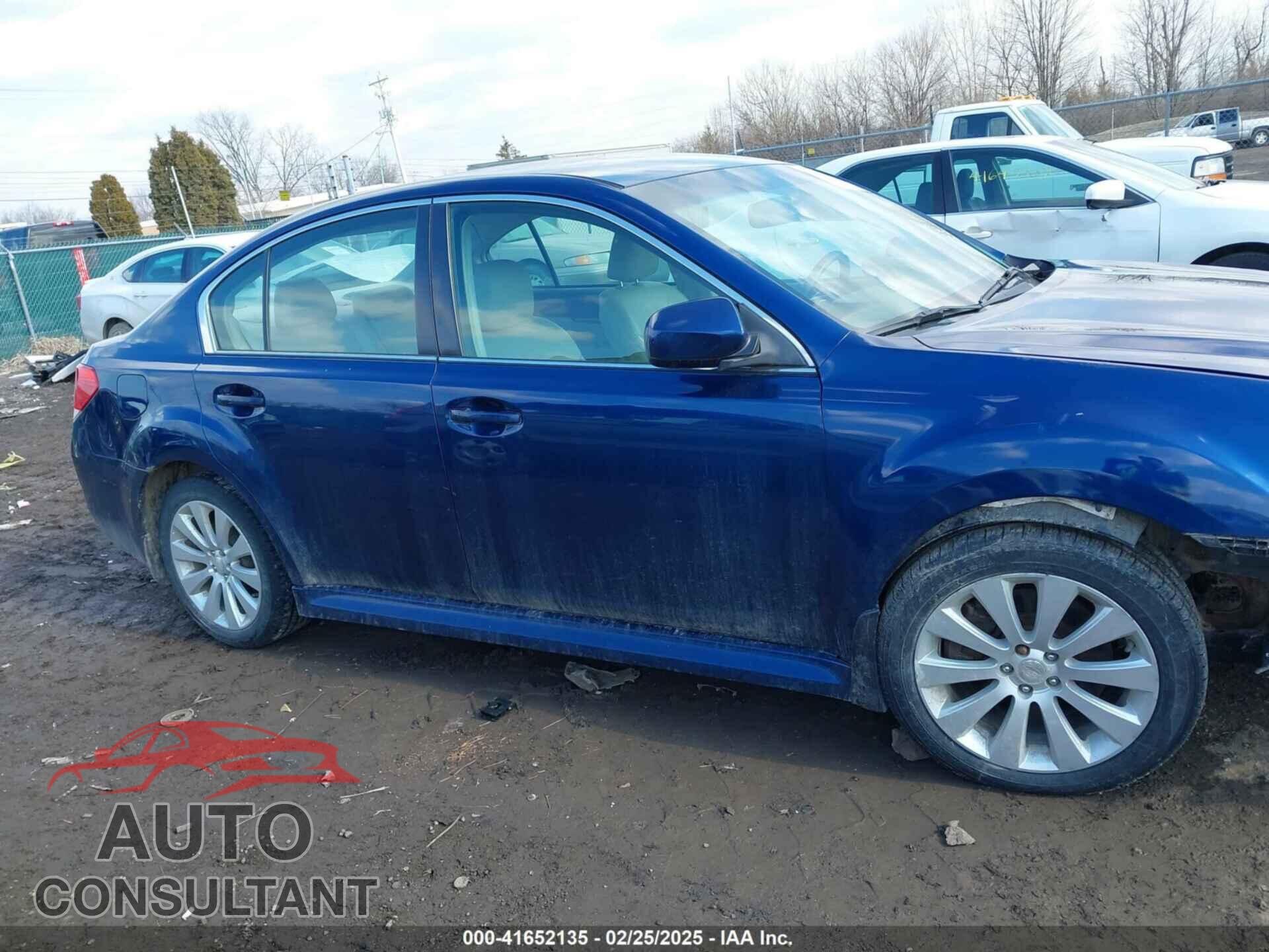 SUBARU LEGACY 2011 - 4S3BMEJ63B2217823