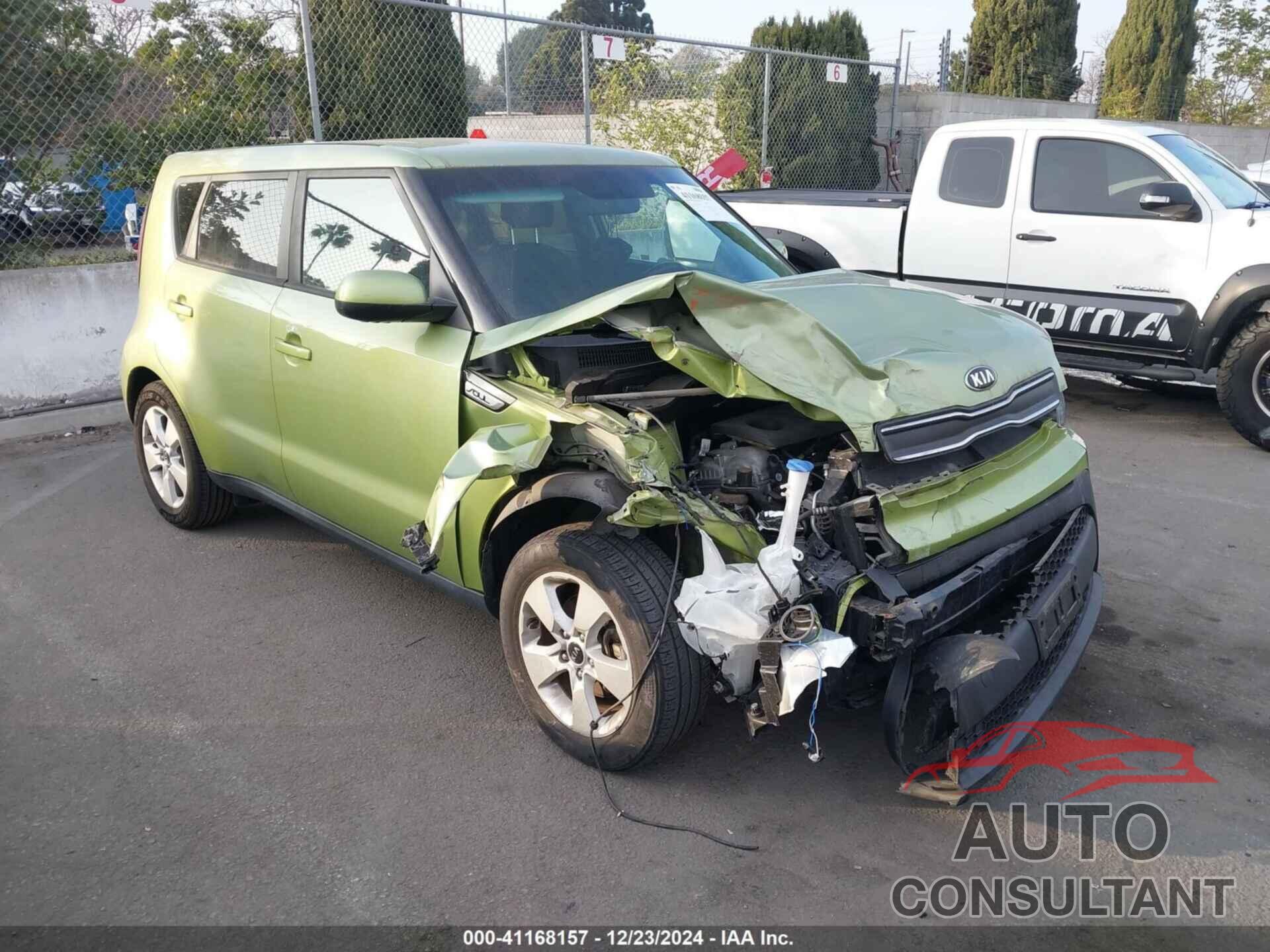 KIA SOUL 2017 - KNDJN2A27H7884457