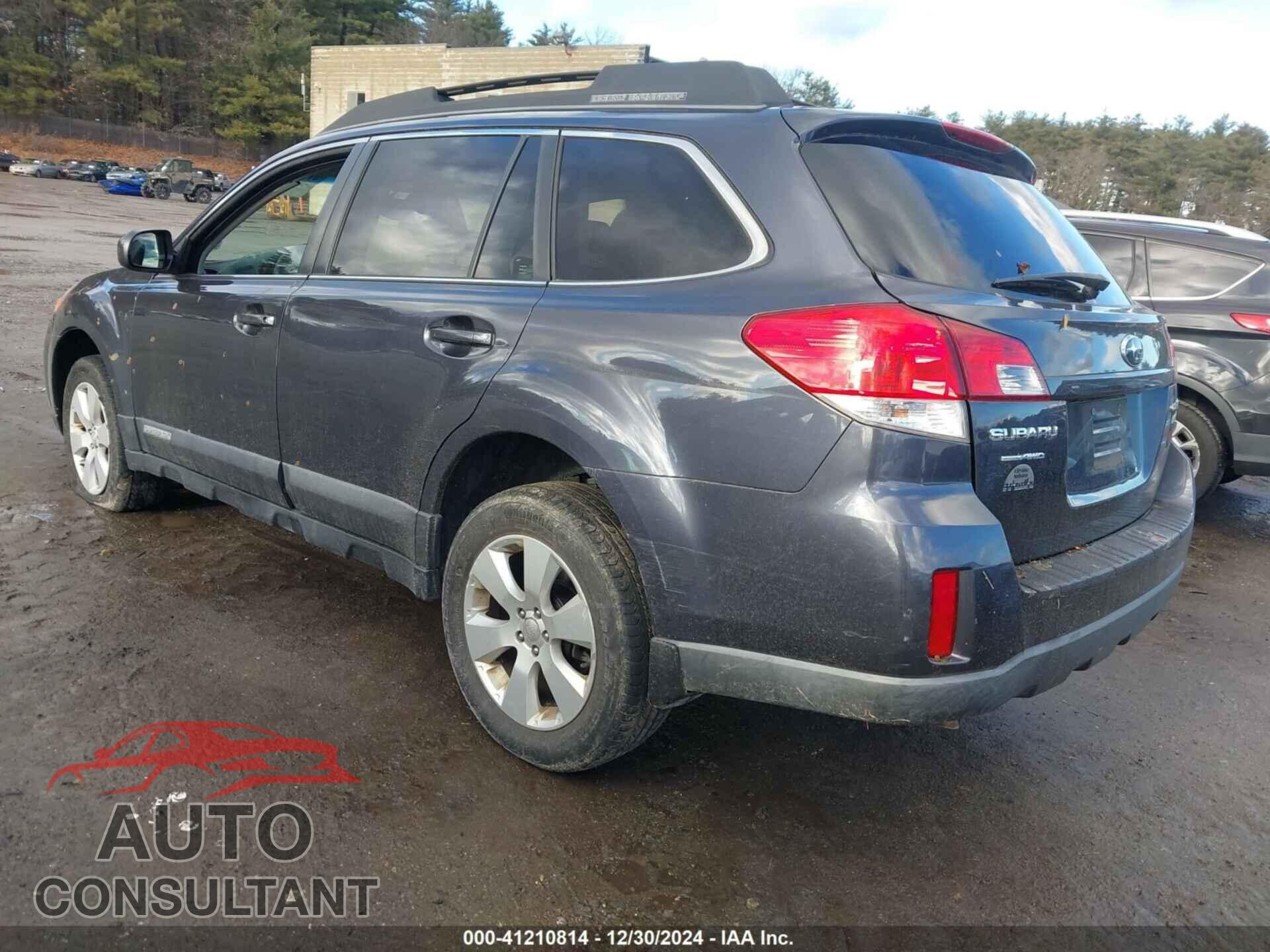 SUBARU OUTBACK 2011 - 4S4BRBCC6B3322915