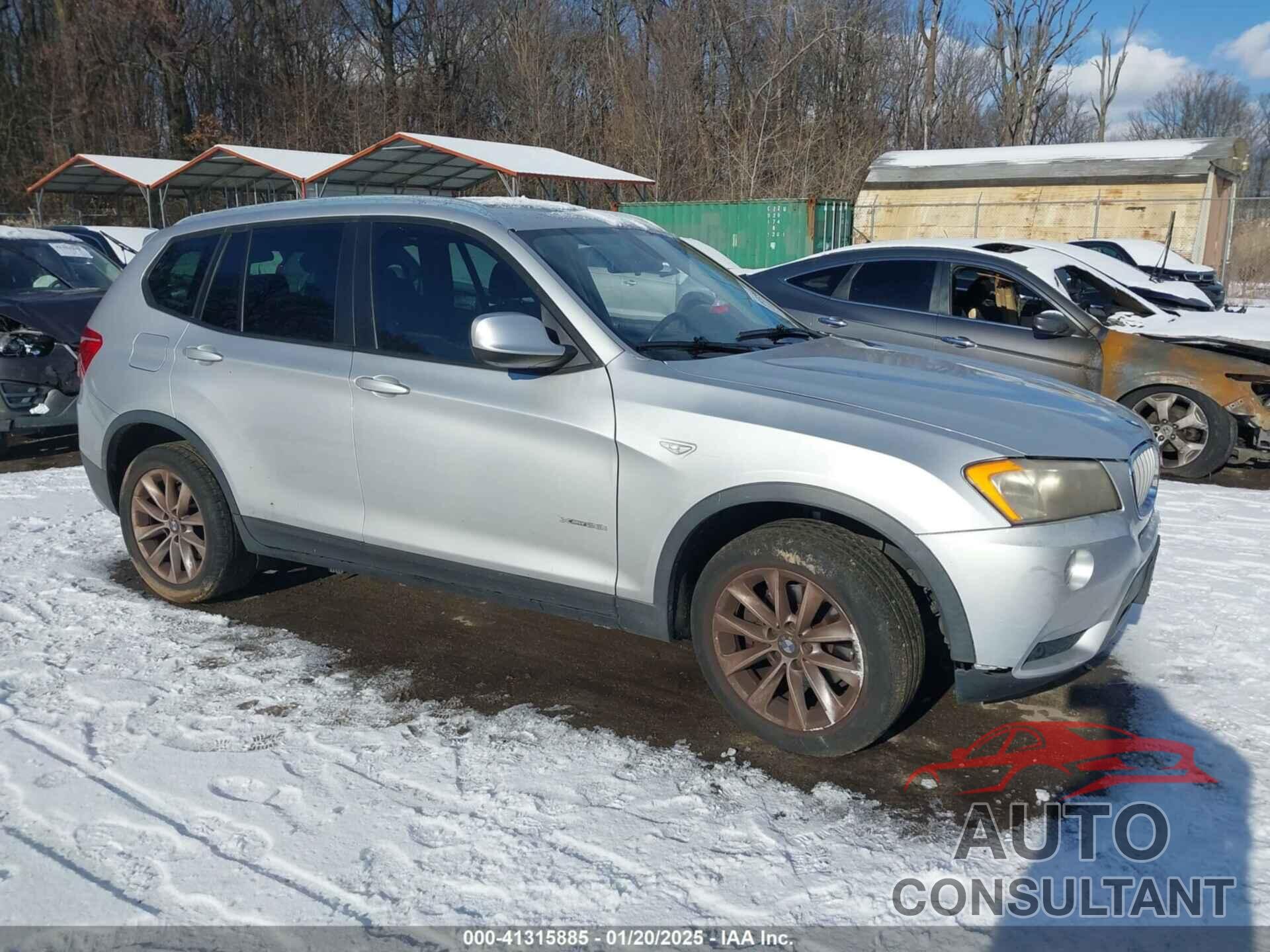 BMW X3 2013 - 5UXWX9C57D0A20822
