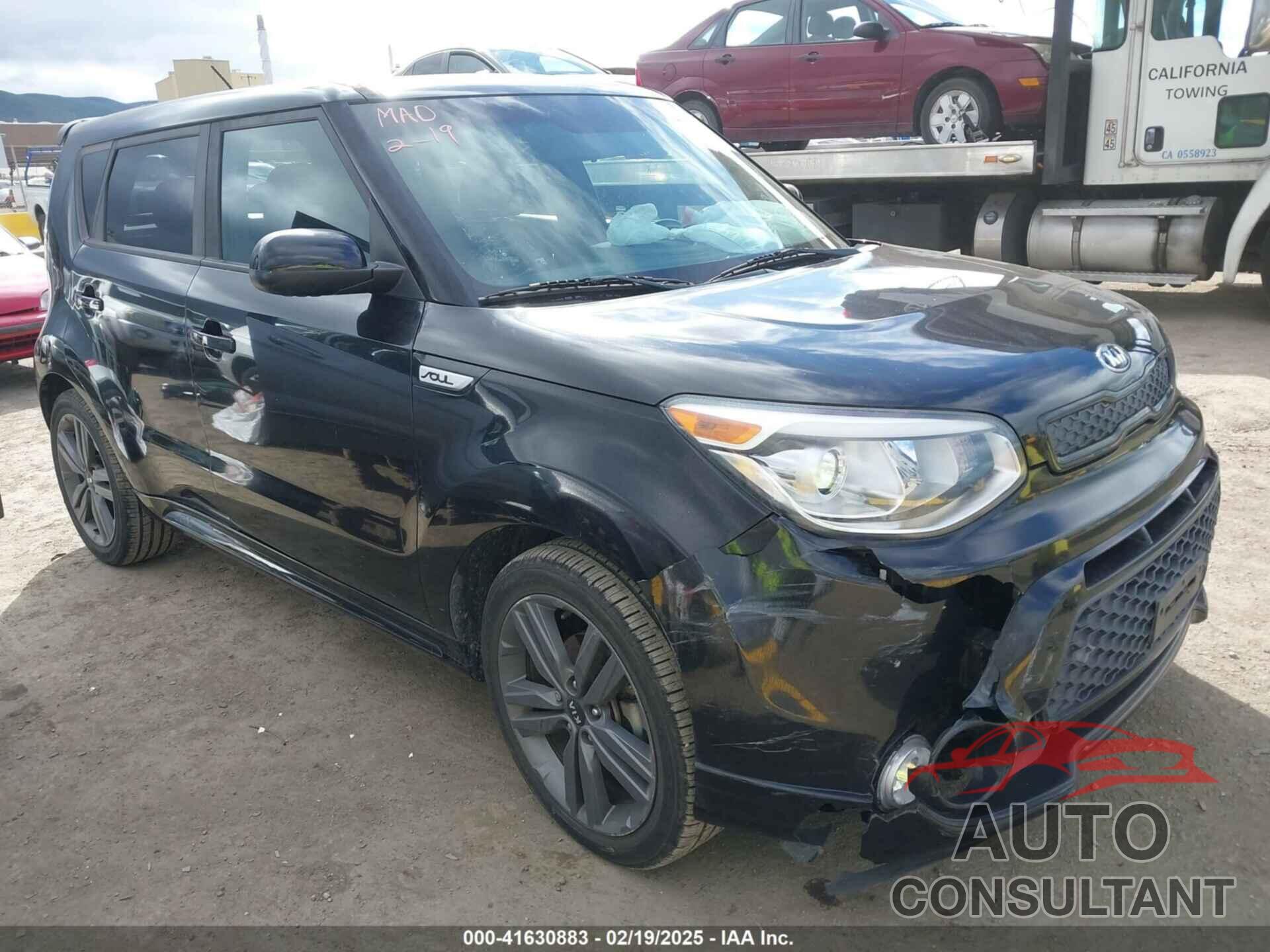 KIA SOUL 2016 - KNDJP3A57G7363019