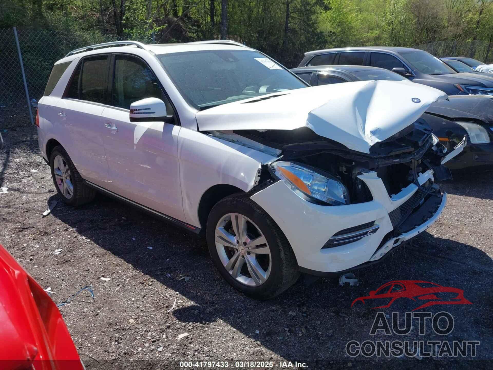 MERCEDES-BENZ ML 350 2015 - 4JGDA5HB7FA467268
