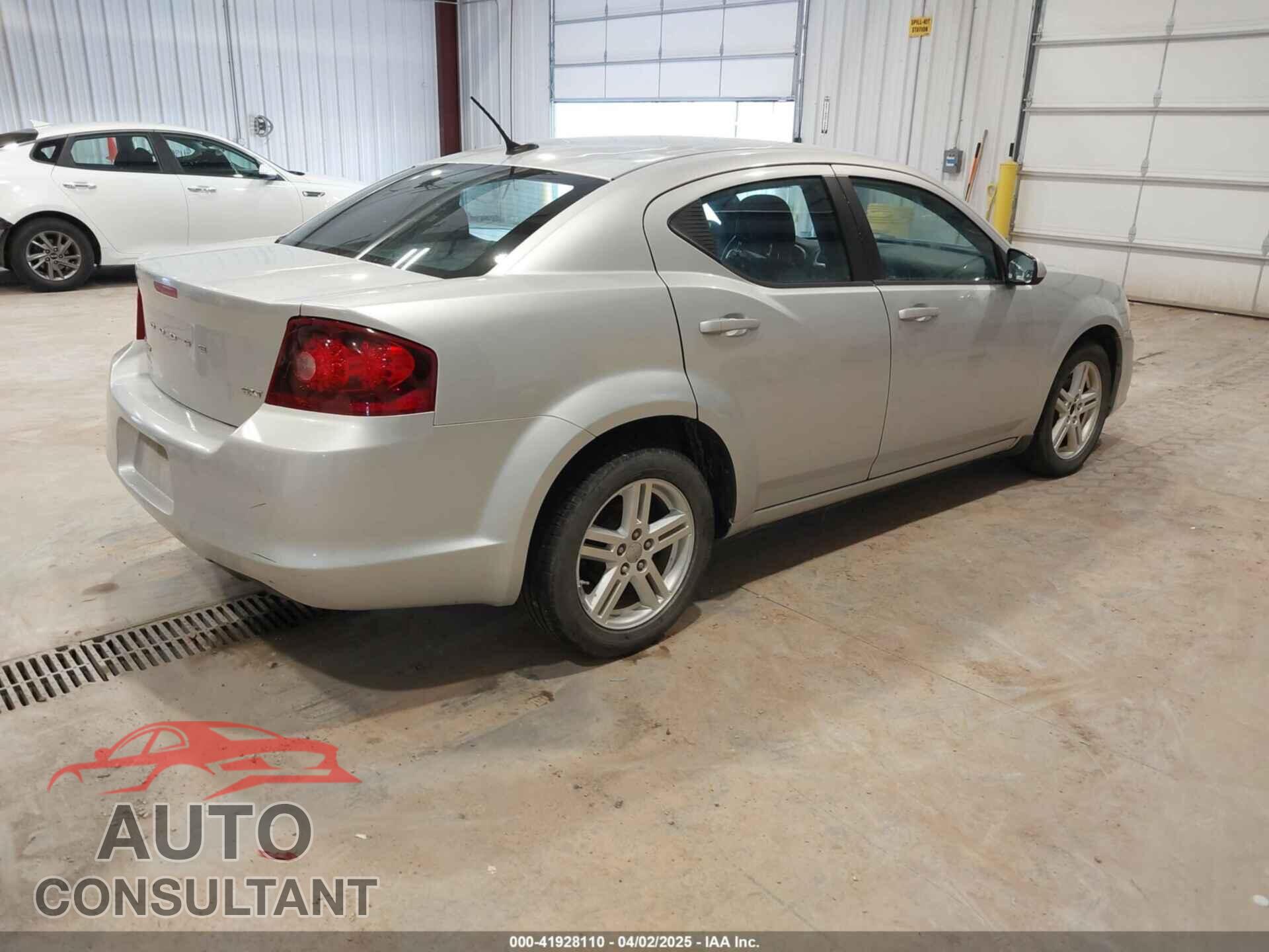 DODGE AVENGER 2012 - 1C3CDZCB5CN219812