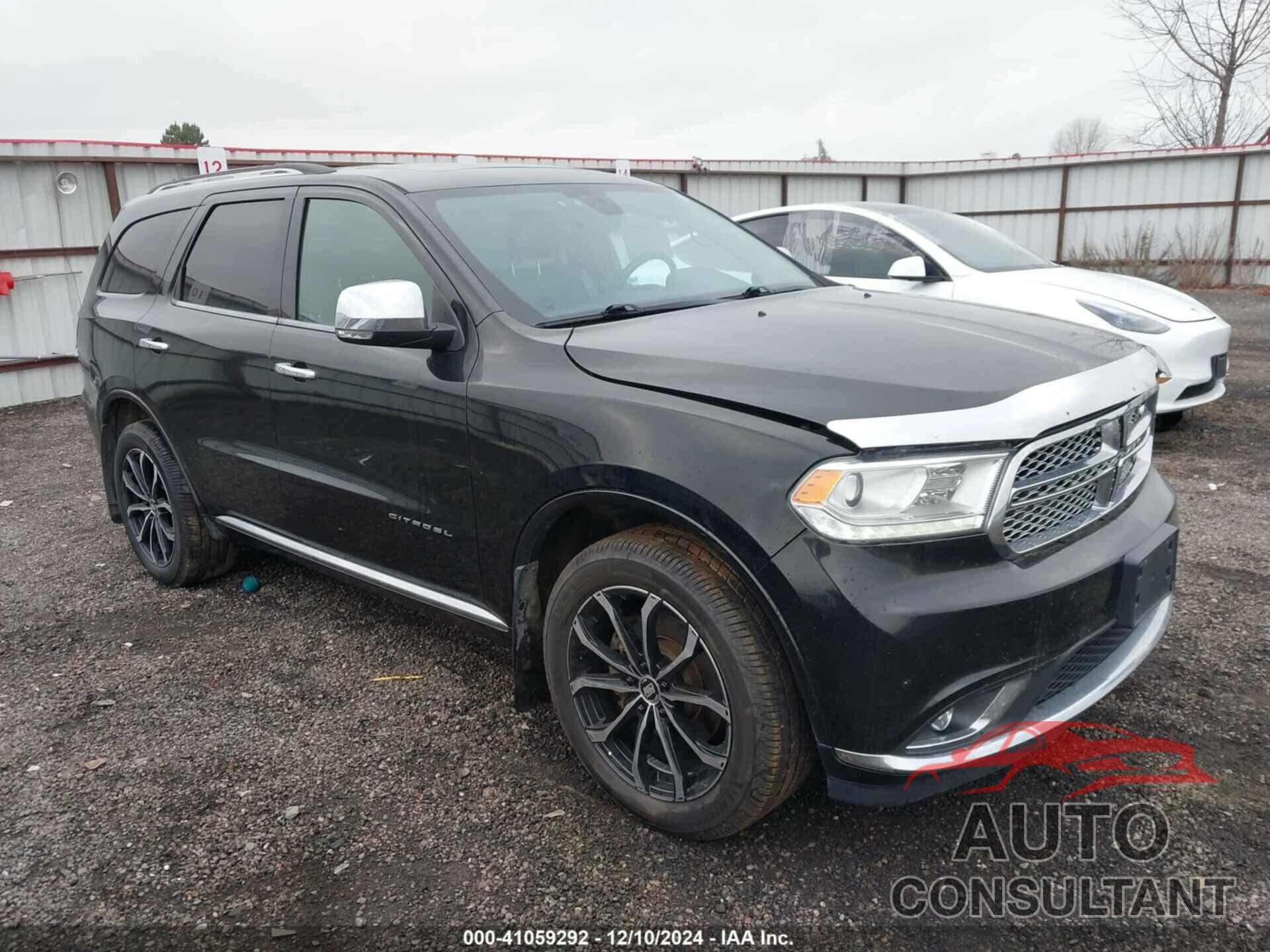 DODGE DURANGO 2017 - 1C4RDJEG5HC691656