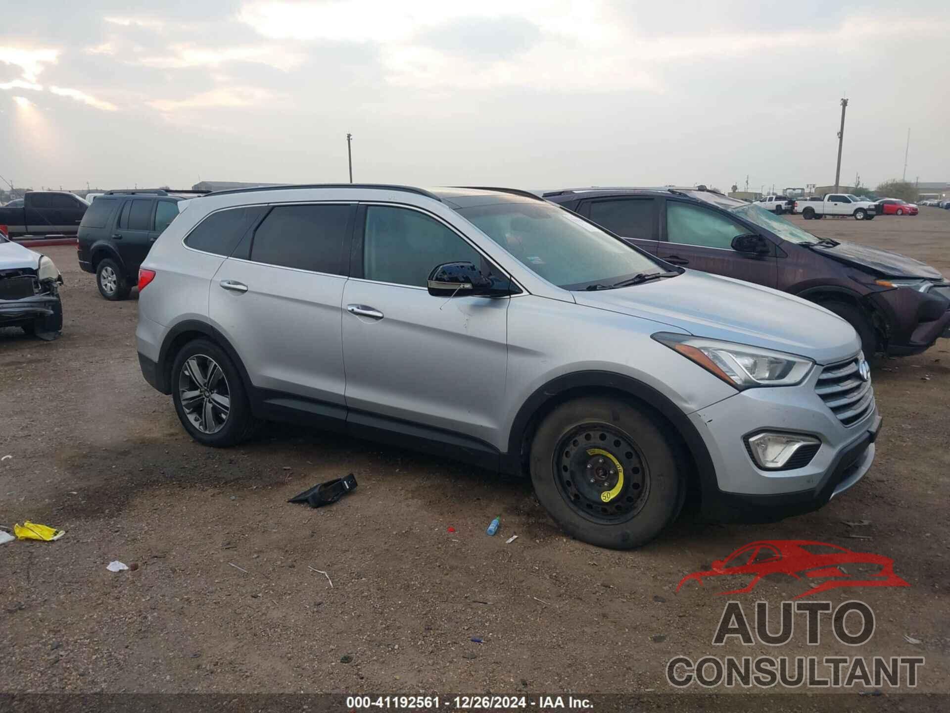 HYUNDAI SANTA FE 2015 - KM8SRDHF2FU109202