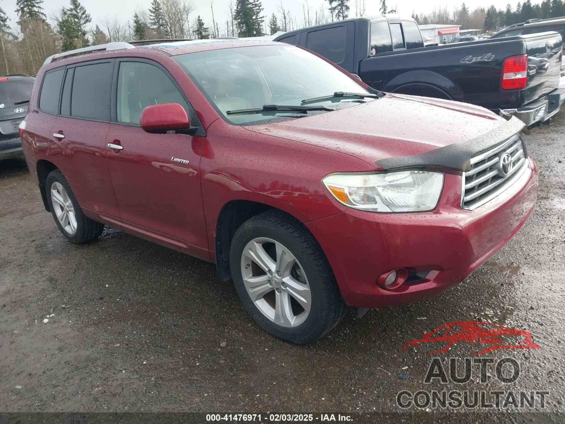 TOYOTA HIGHLANDER 2009 - JTEES42A792122509