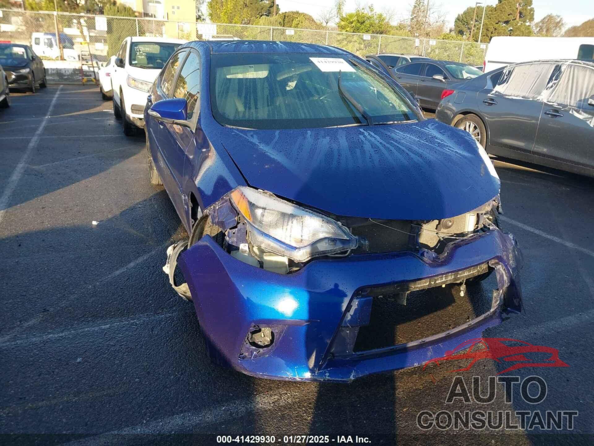 TOYOTA COROLLA 2014 - 2T1BURHE4EC211913