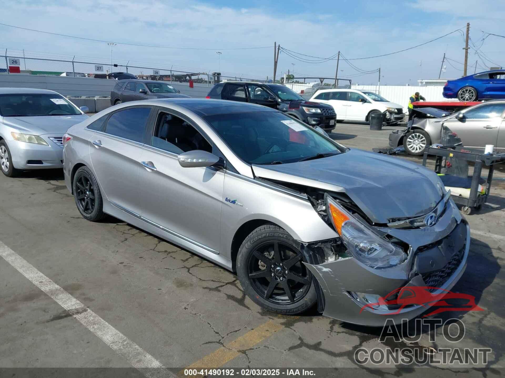 HYUNDAI SONATA HYBRID 2014 - KMHEC4A45EA106401