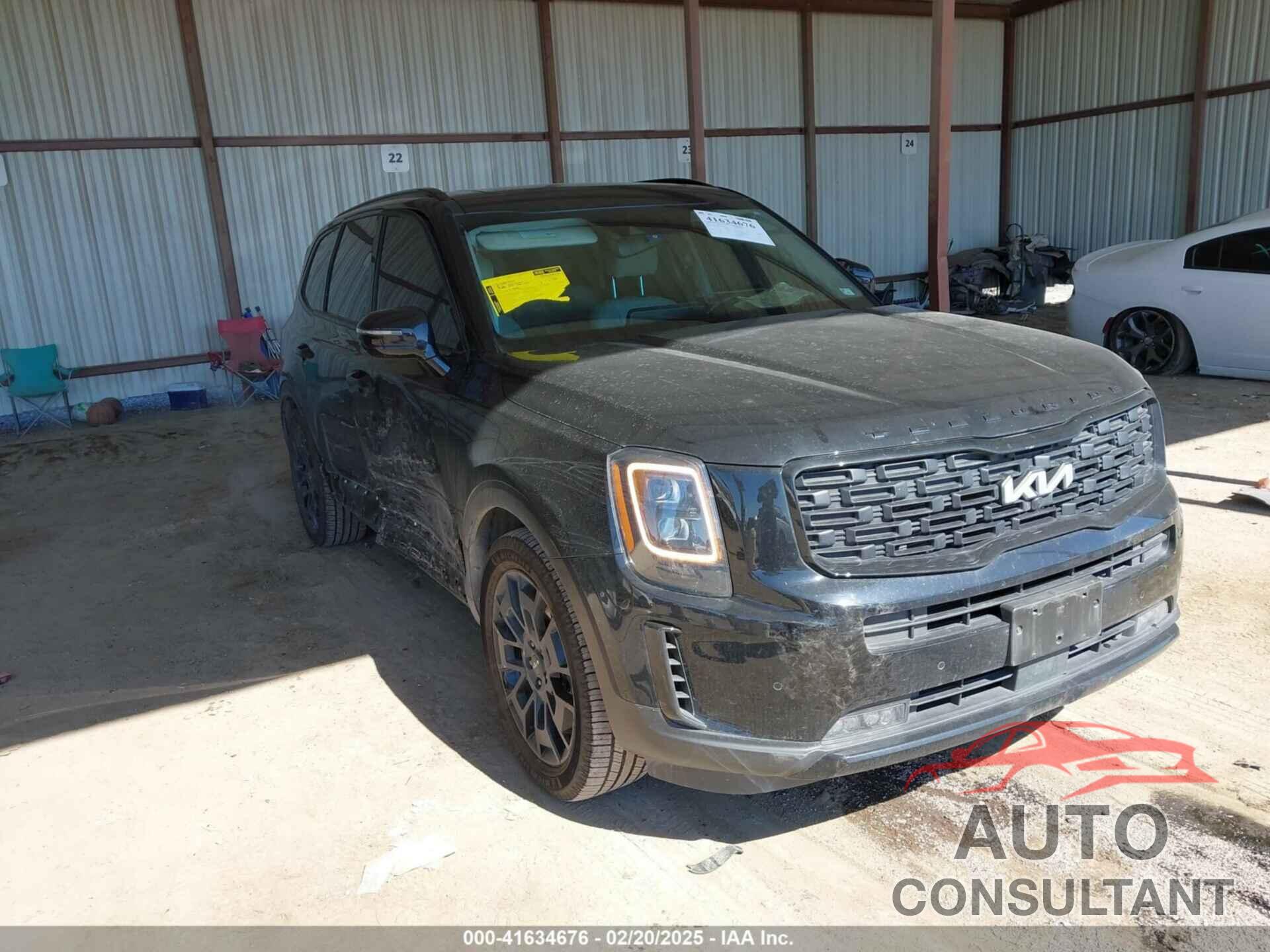 KIA TELLURIDE 2022 - 5XYP5DHC8NG247726