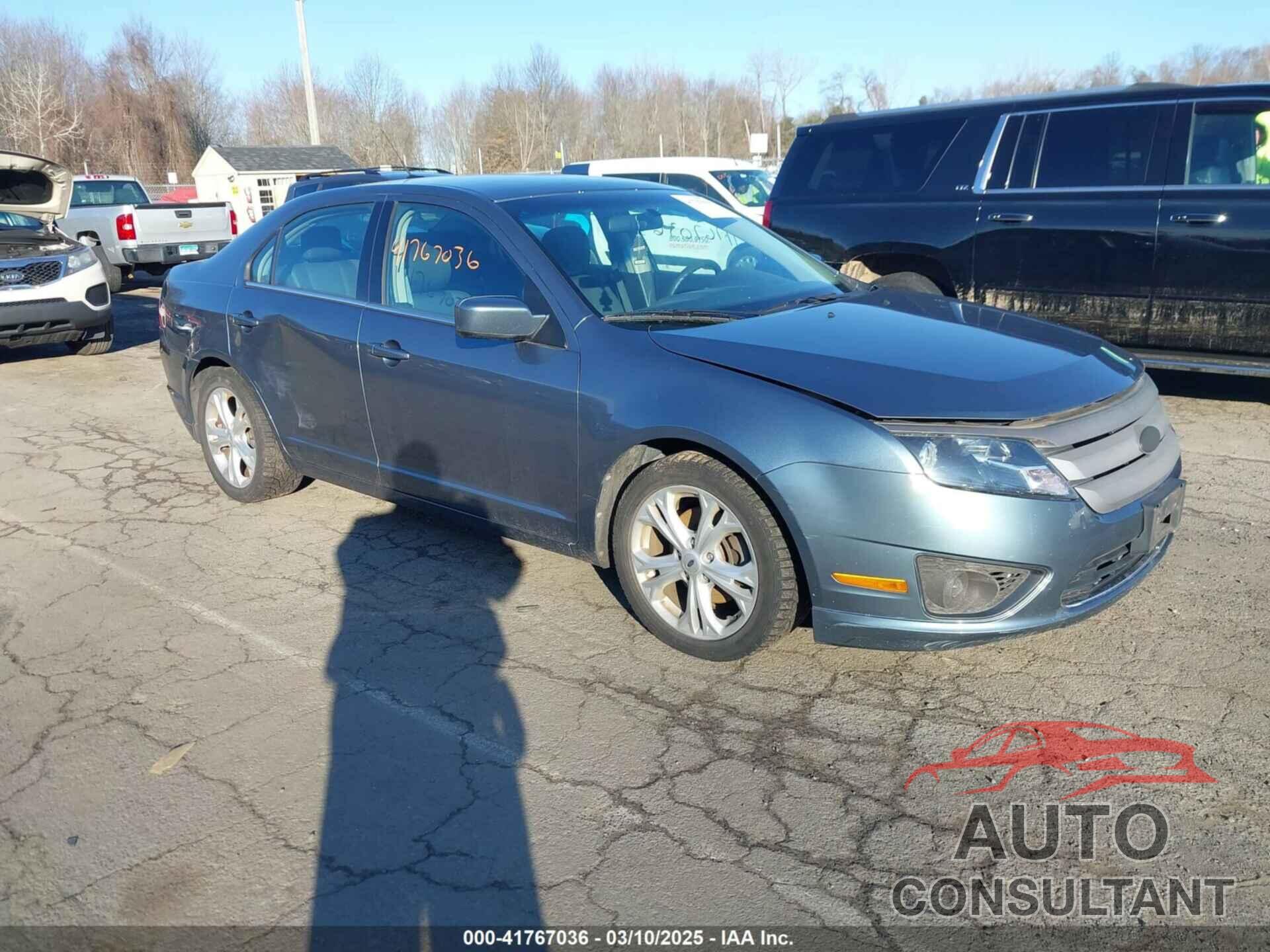 FORD FUSION 2012 - 3FAHP0HA6CR404216