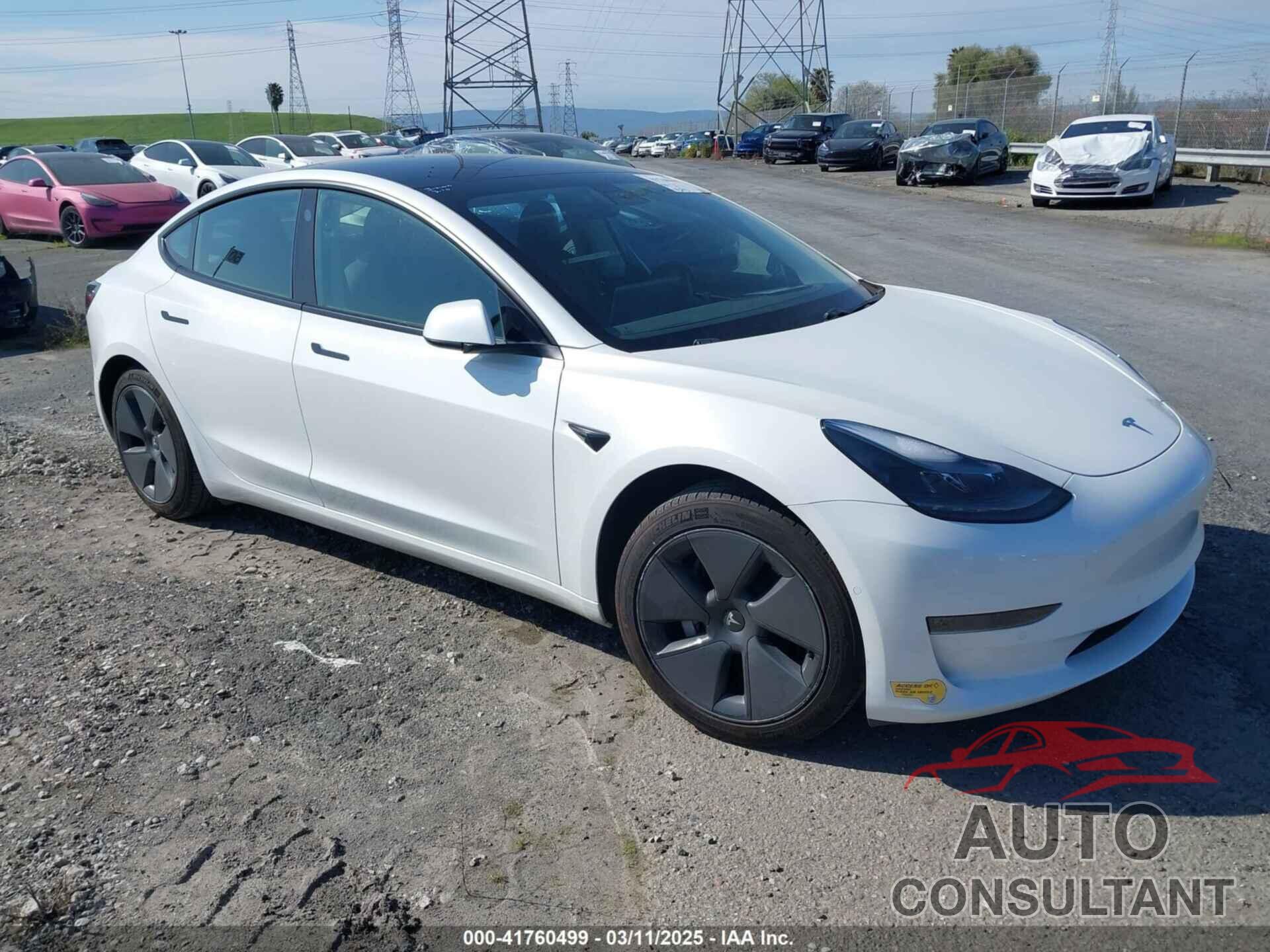 TESLA MODEL 3 2021 - 5YJ3E1EA7MF021196