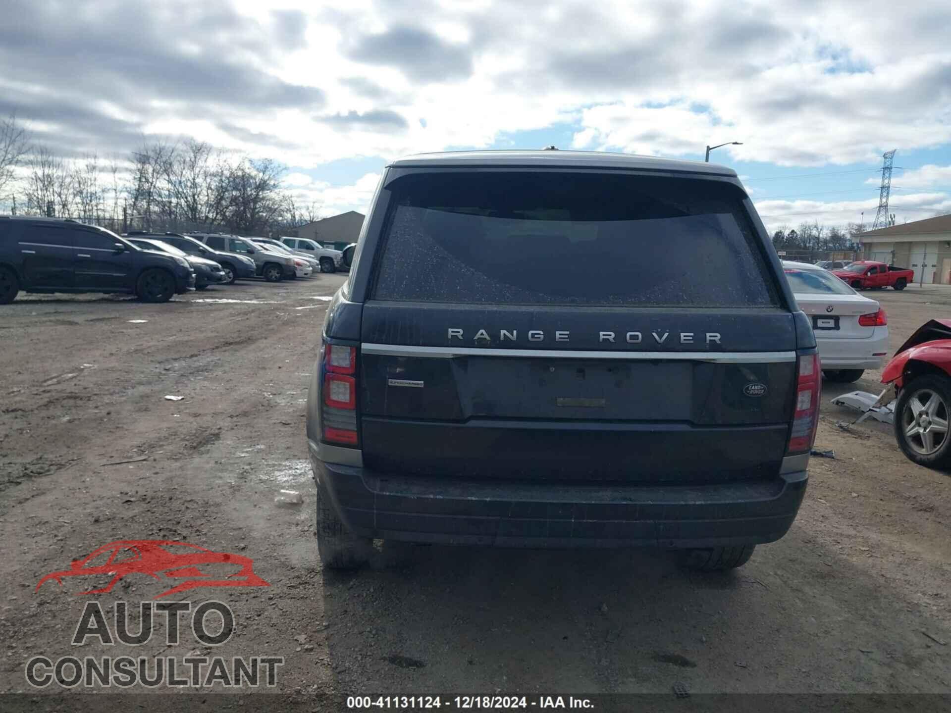 LAND ROVER RANGE ROVER 2013 - SALGS2EF5DA120564